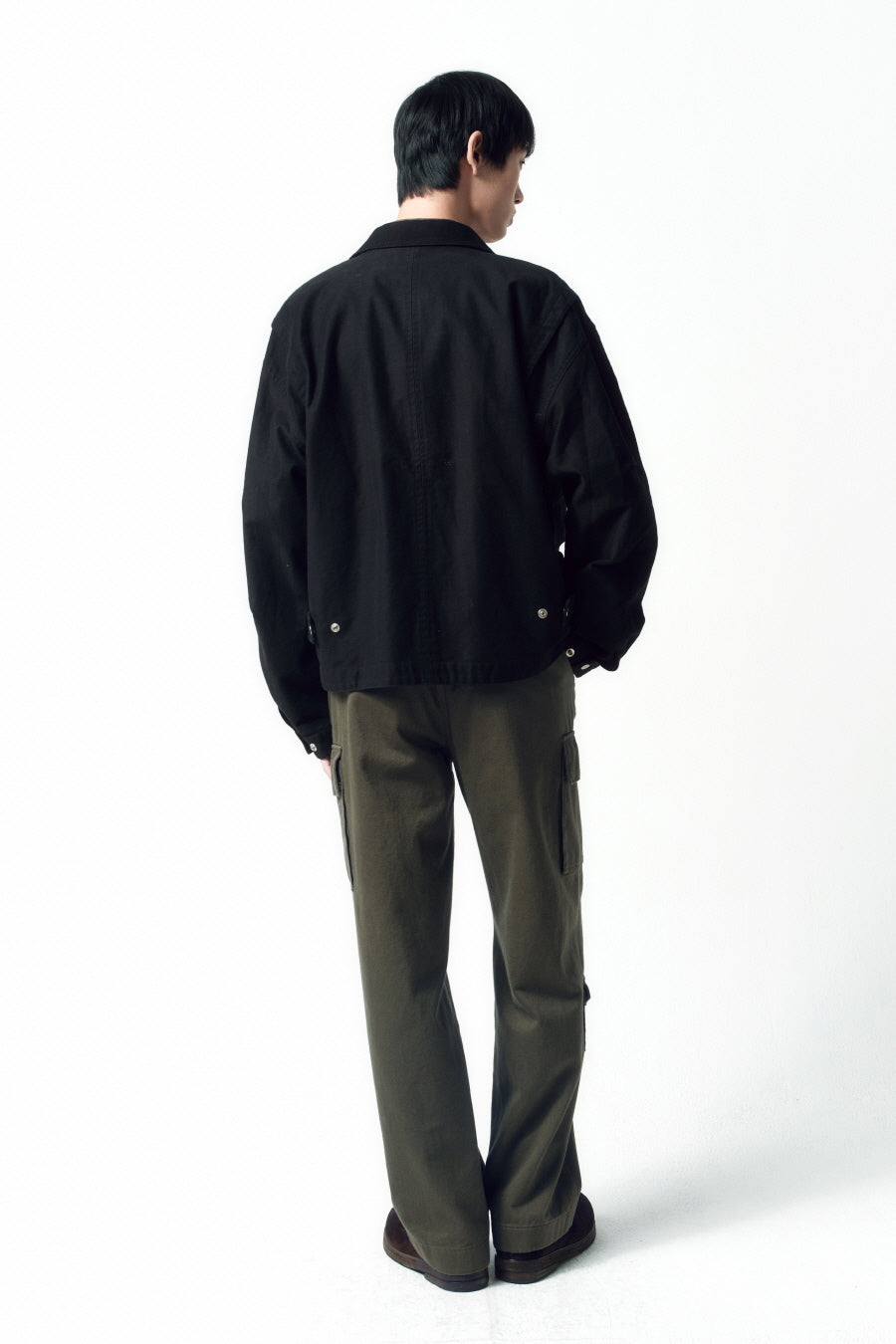 Insilence - Back Satin MK3 Flight Jacket (Black) product image 6 | TRAB K-Fashion Australia
