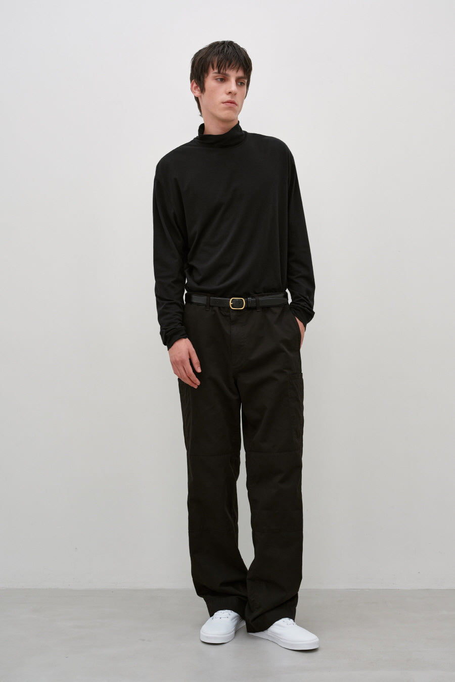 Insilence - High Neck Long Sleeve (Black) product image 3 | TRAB K-Fashion Australia