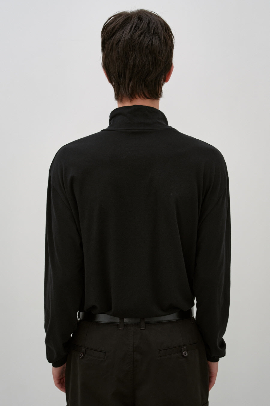Insilence - High Neck Long Sleeve (Black) product image 6 | TRAB K-Fashion Australia