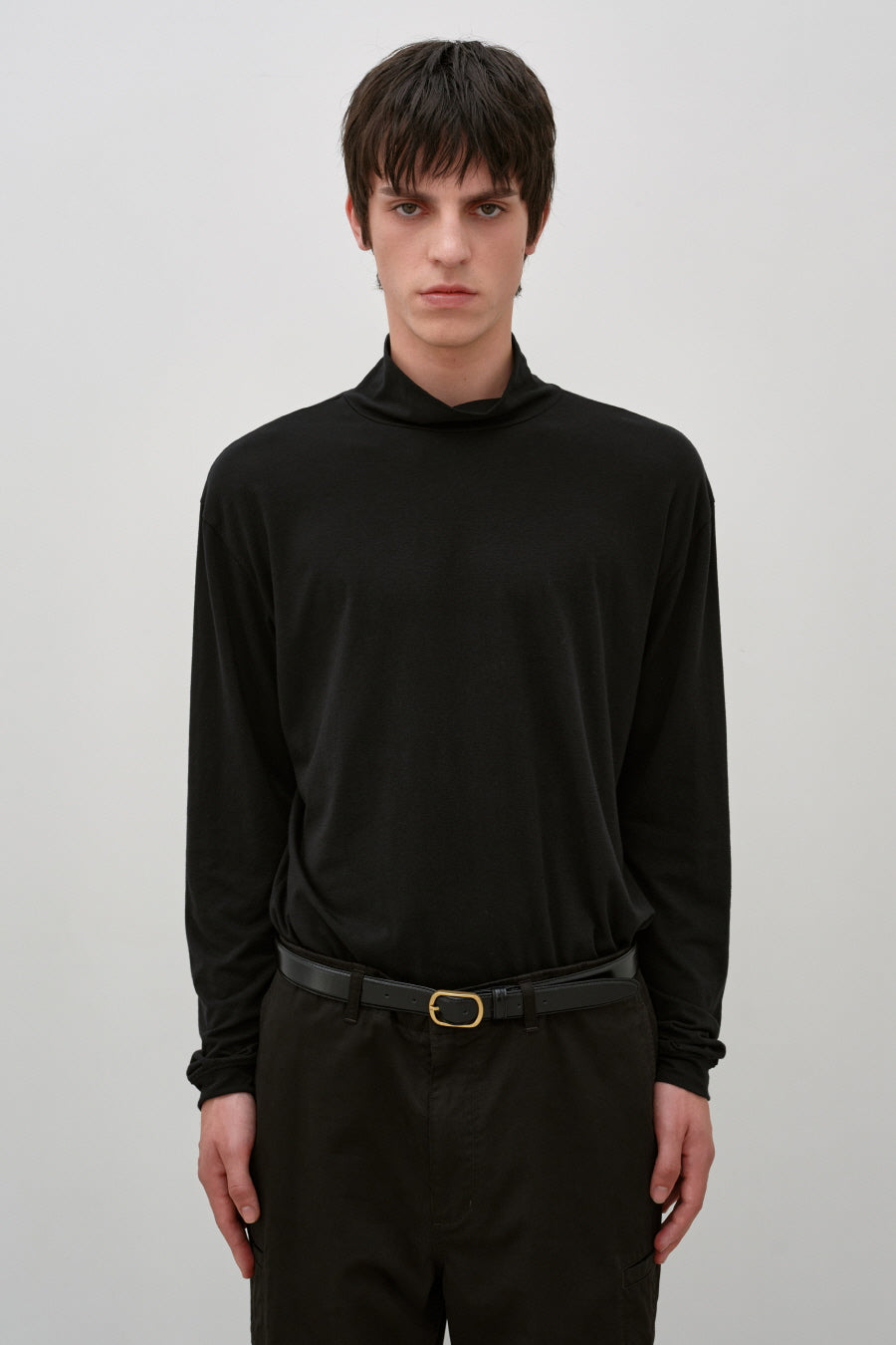 Insilence - High Neck Long Sleeve (Black) product image 5 | TRAB K-Fashion Australia