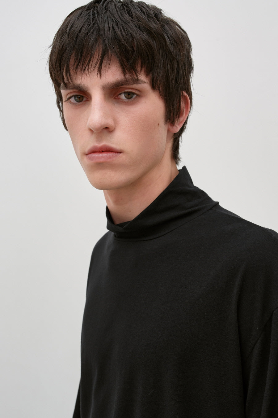 Insilence - High Neck Long Sleeve (Black) product image 1 | TRAB K-Fashion Australia