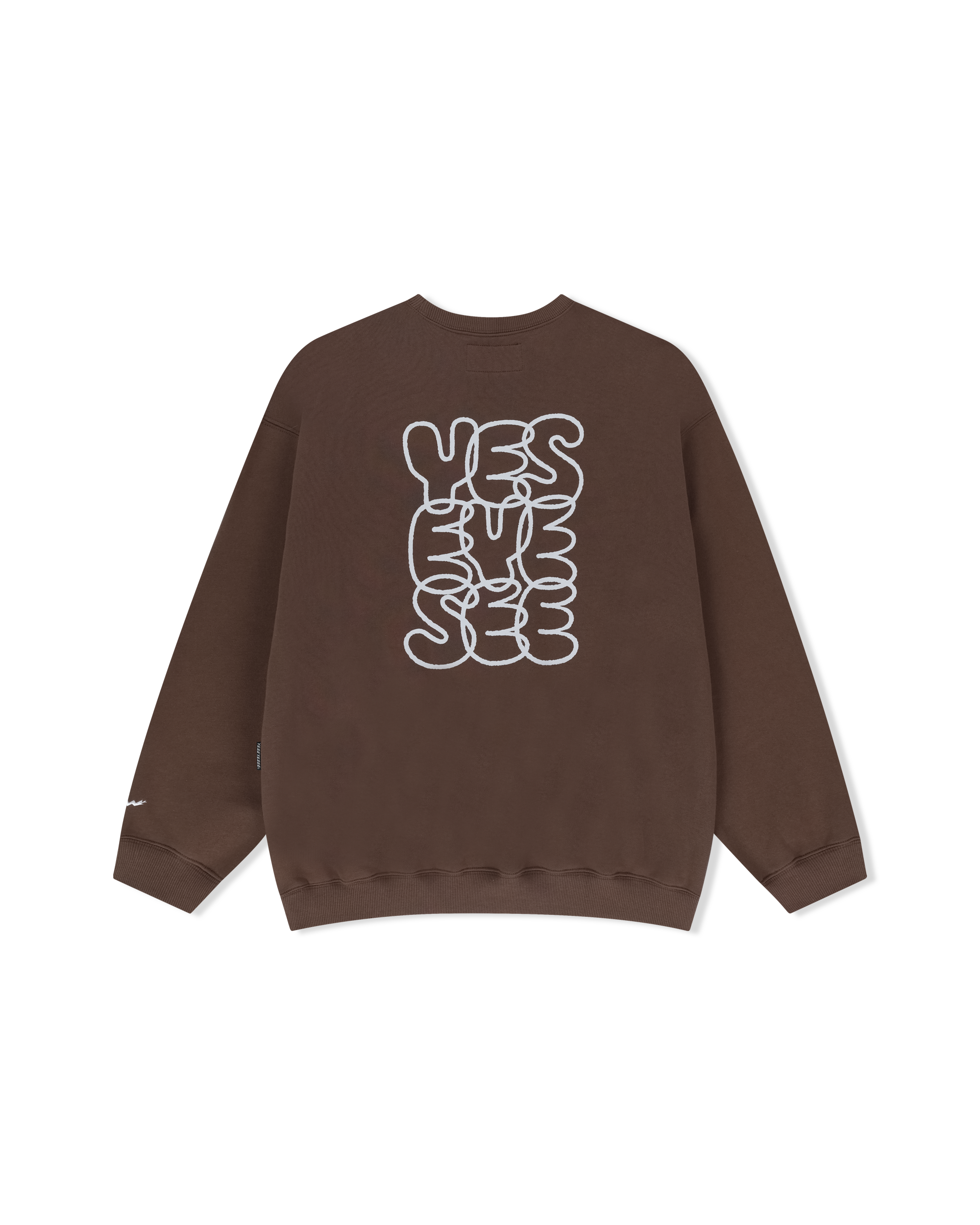 yeseyesee - C-Logo Sweatshirt (Brown) product image 2 | TRAB K-Fashion Australia