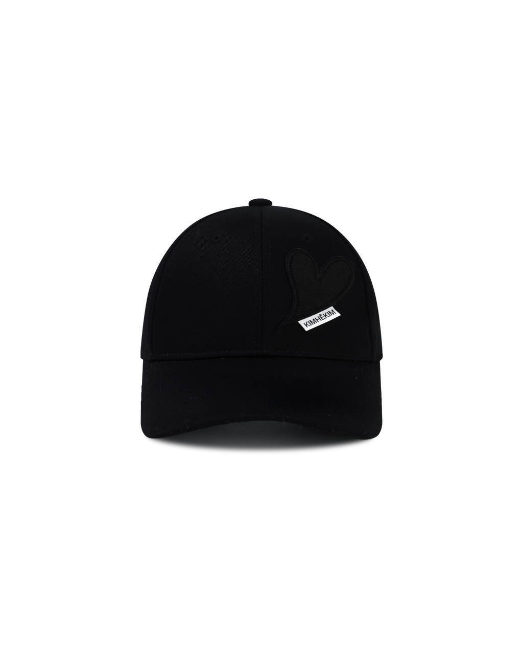 Kimhe Kim - Heart Patches Ball Cap (Black) product image 2 | TRAB K-Fashion Australia