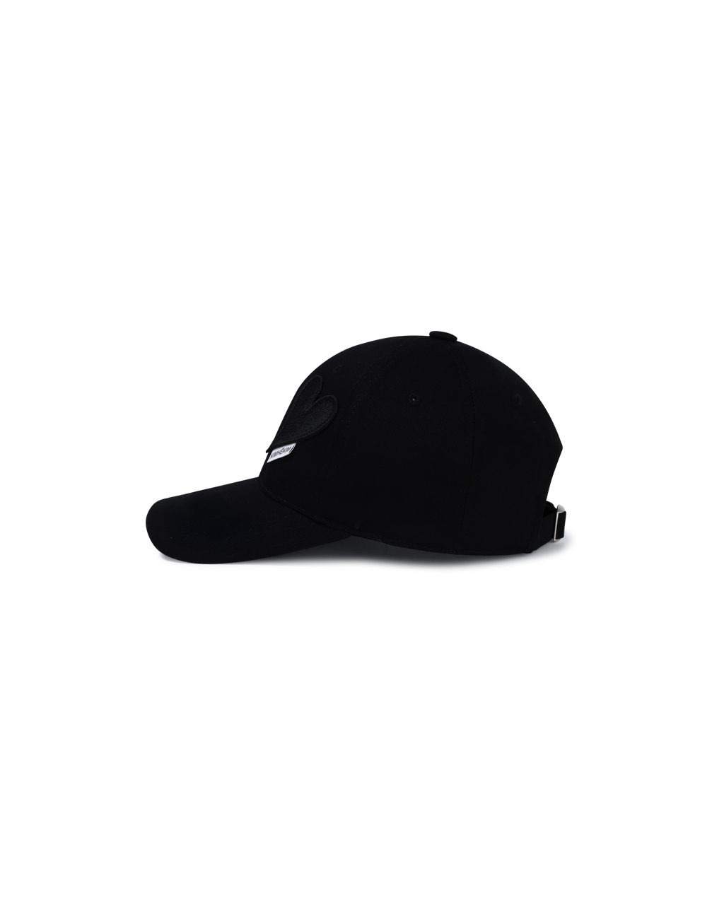 Kimhe Kim - Heart Patches Ball Cap (Black) product image 3 | TRAB K-Fashion Australia
