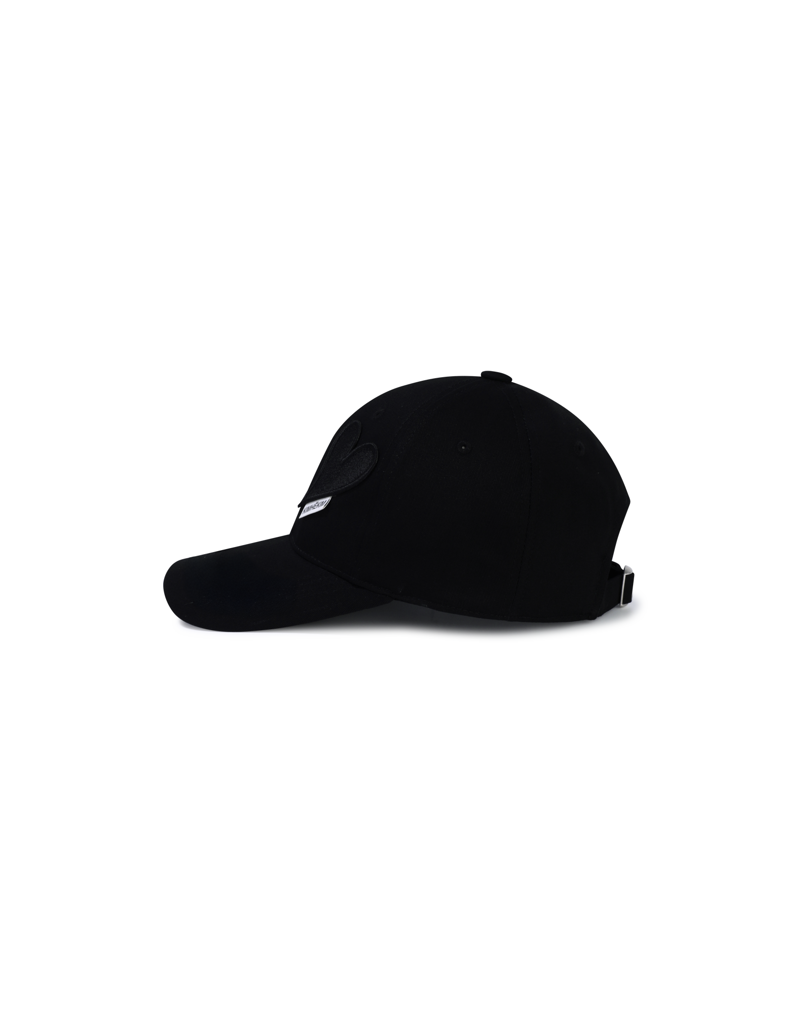 Kimhe Kim - Heart Patches Ball Cap (Black) product image 3 | TRAB K-Fashion Australia