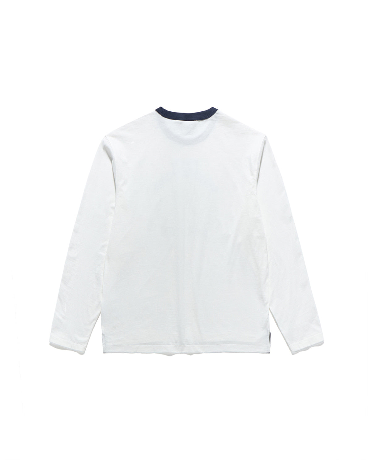 Eastlogue - Woody Friends Ringer L.s T-shirts (White & Navy) product image 2 | TRAB K-Fashion Australia