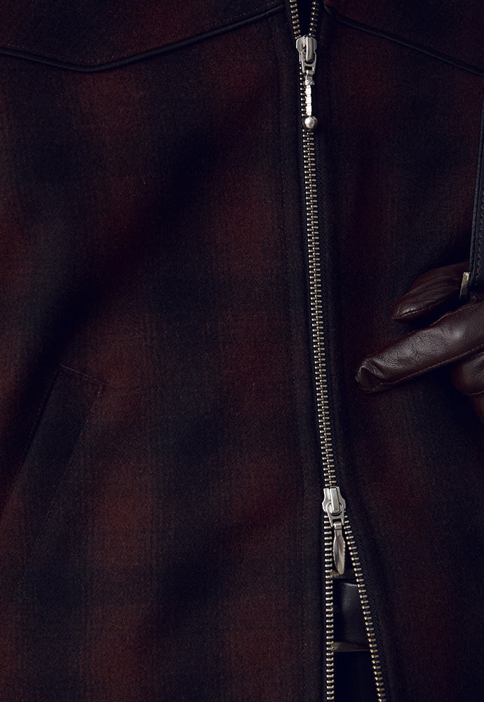 Tonywack - Ombré Wool Western Jacket (Brown/Black) product image 7 | TRAB K-Fashion Australia