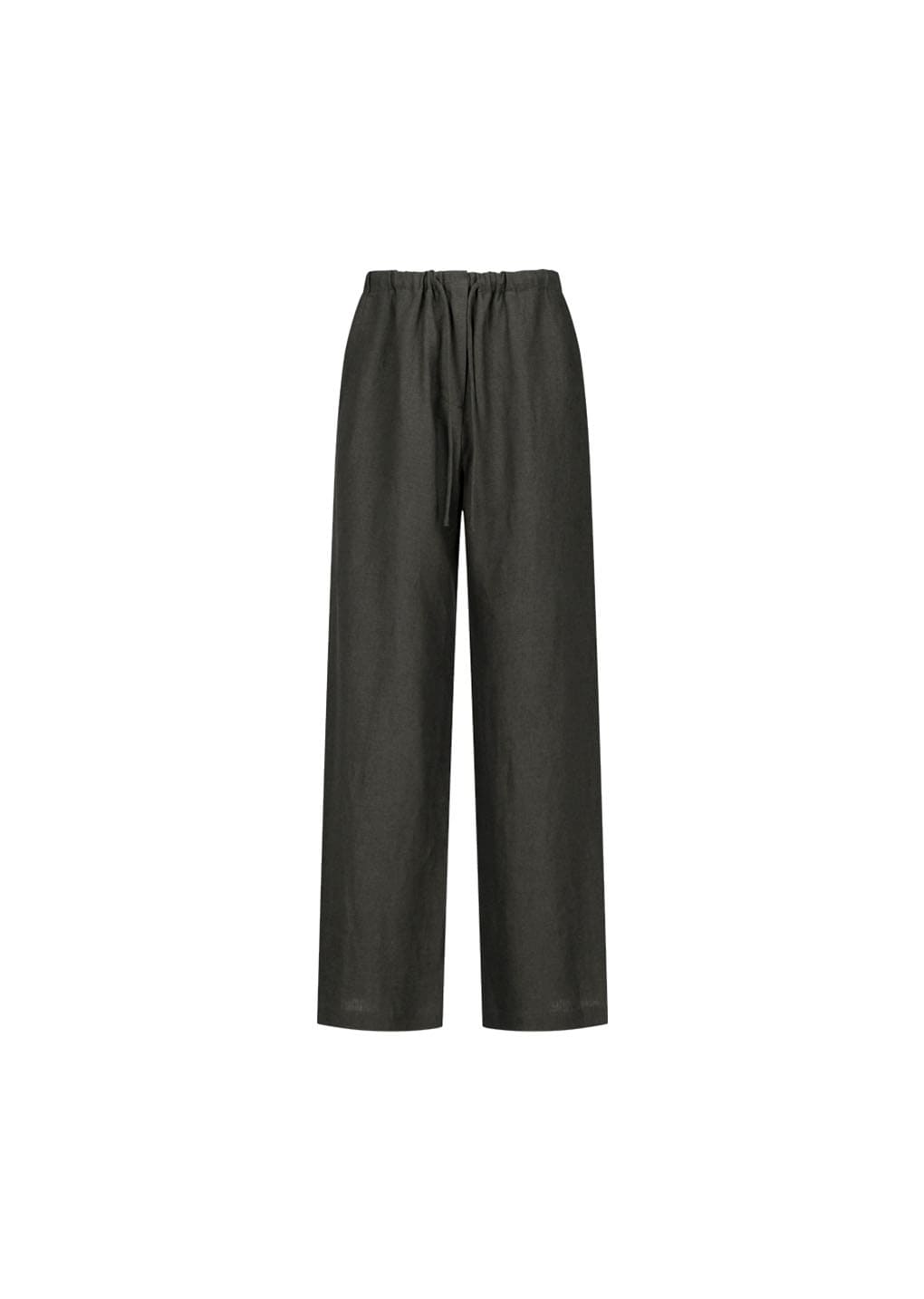 Amomento - Linen Banding Pants (Khaki Grey) product image 5 | TRAB K-Fashion Australia