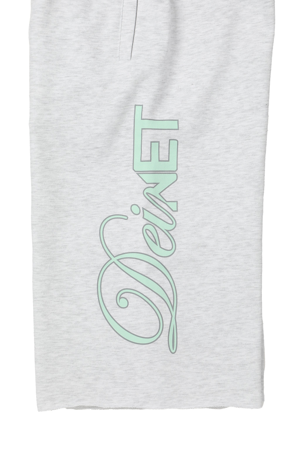 Deinet - Dn Script Sweat Bermuda Pants (Light Grey) product image 13 | TRAB K-Fashion Australia