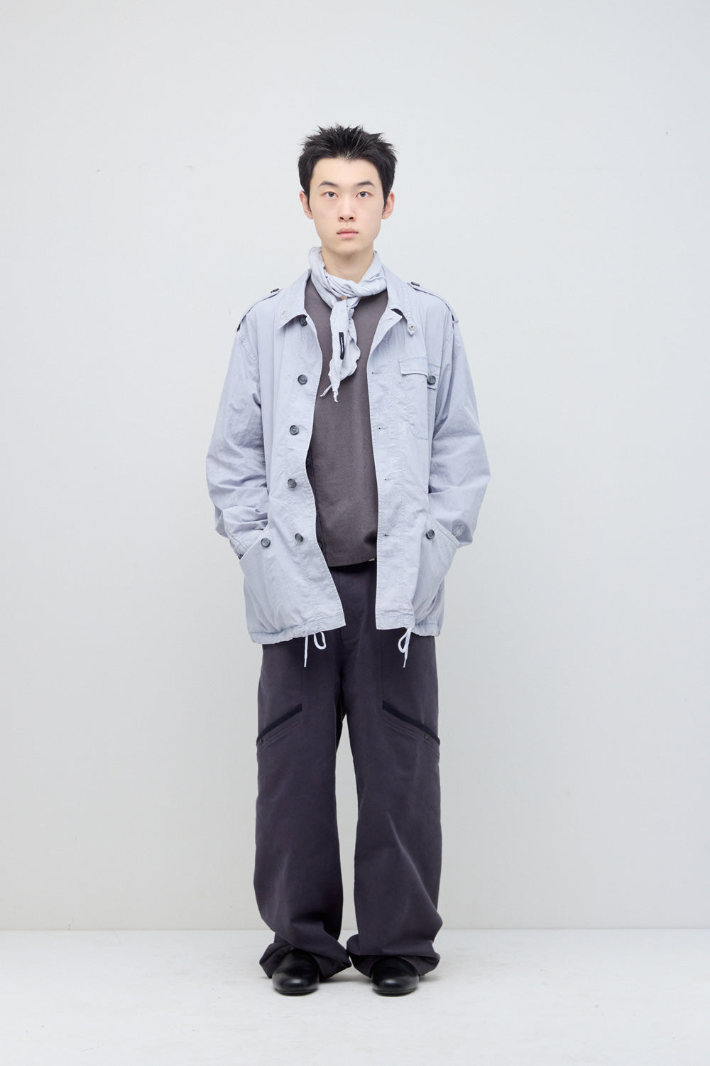 Hatchingroom - Parachute Jacket Bleached Sky (Blue) product image 6 | TRAB K-Fashion Australia