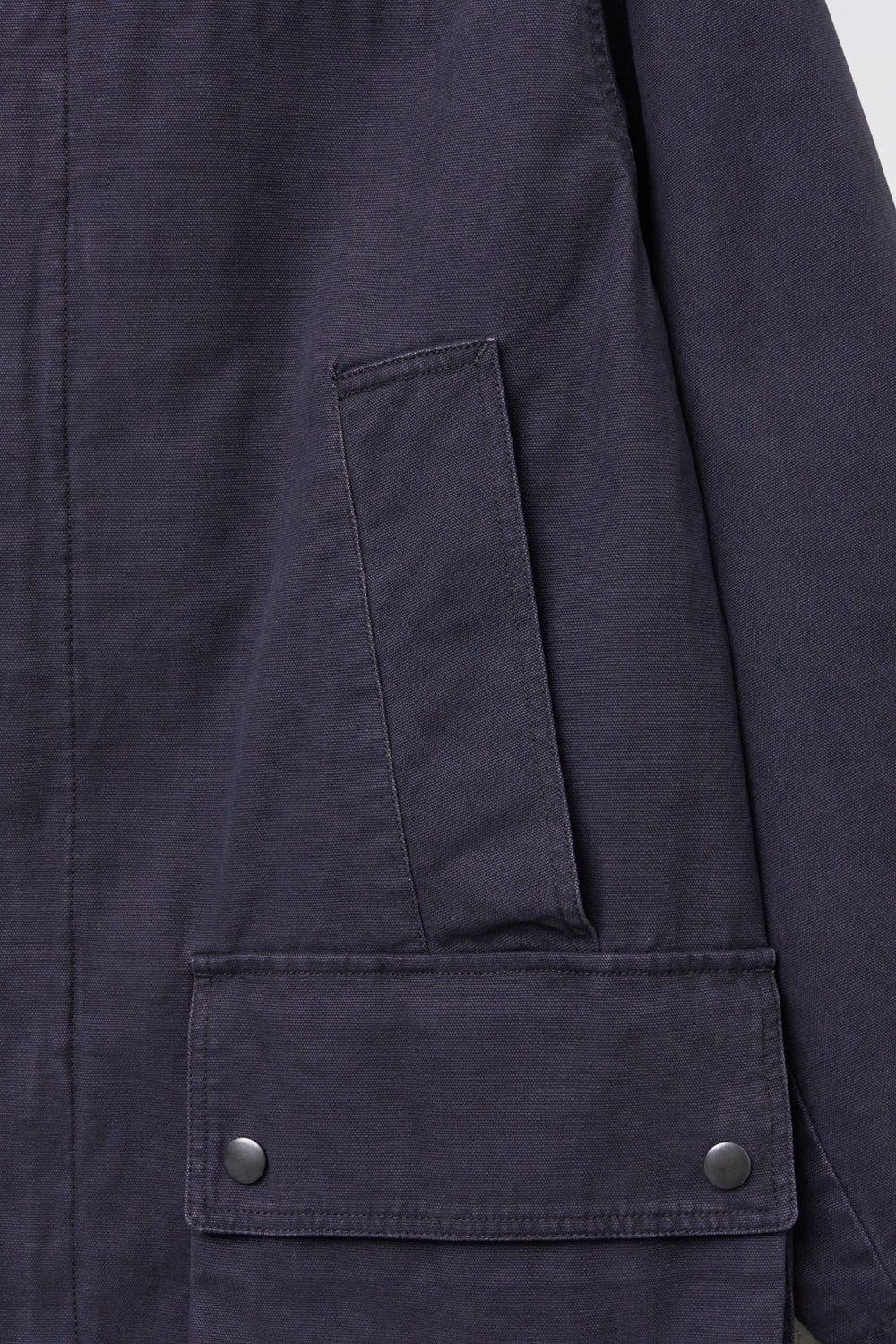 Hatchingroom - Canvas Work Parka (Blue Charcoal) product image 5 | TRAB K-Fashion Australia