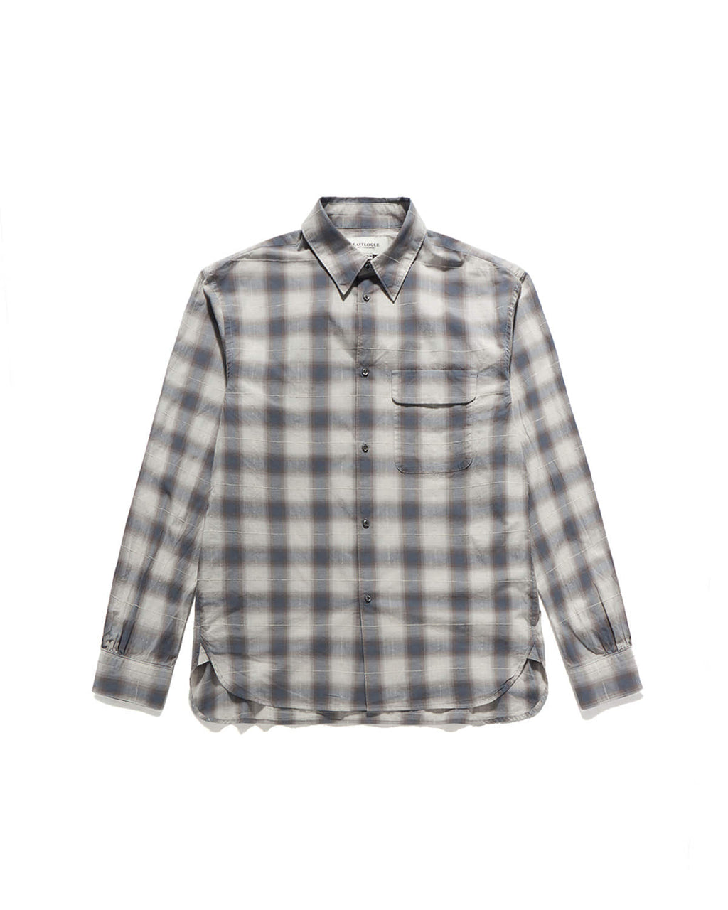 Eastlogue - Holiday Shirts (L.grey & Blue Check) product image 5 | TRAB K-Fashion Australia