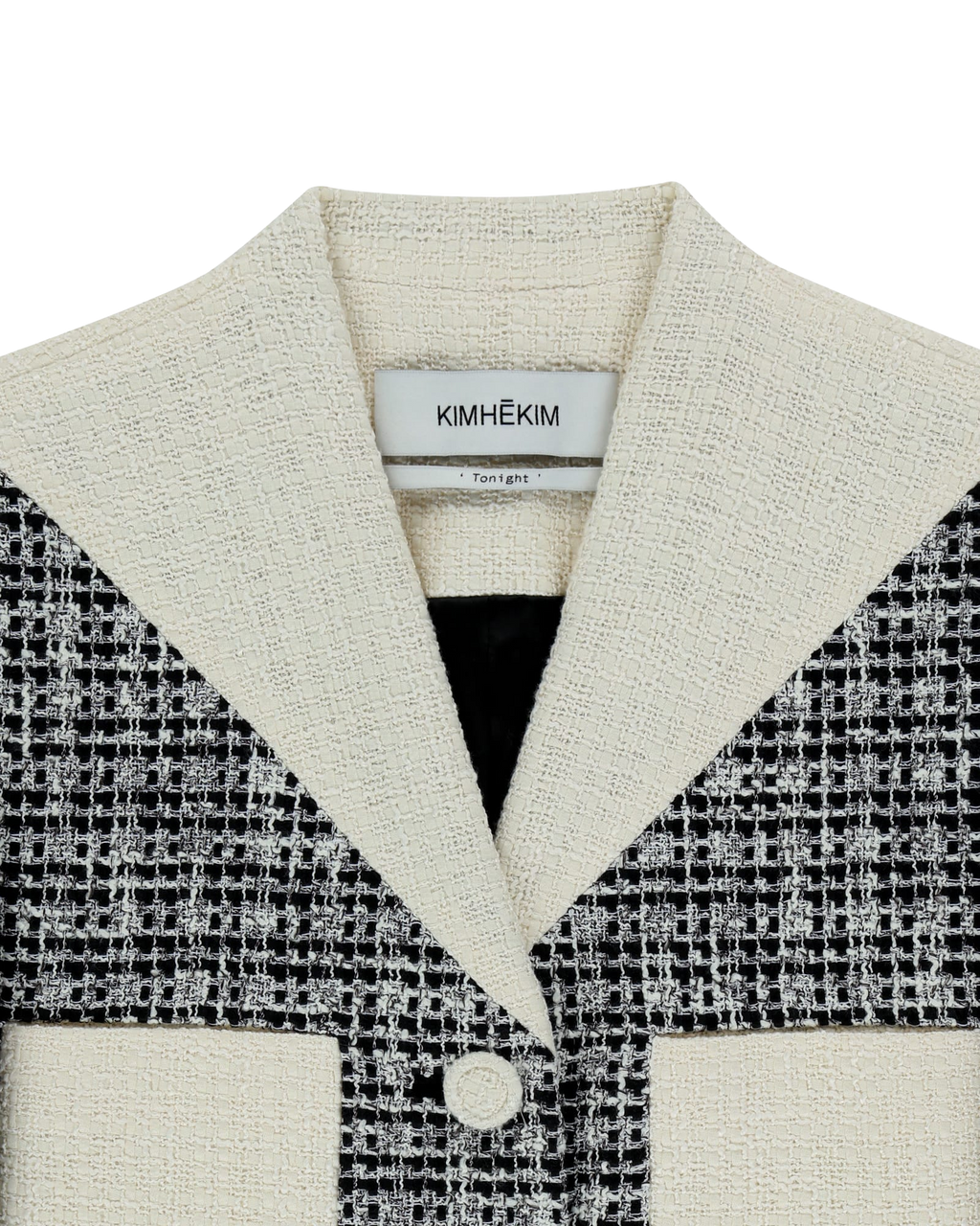 Kimhe Kim - Malevich Tweed Jacket Dress (Black/White) product image 14 | TRAB K-Fashion Australia