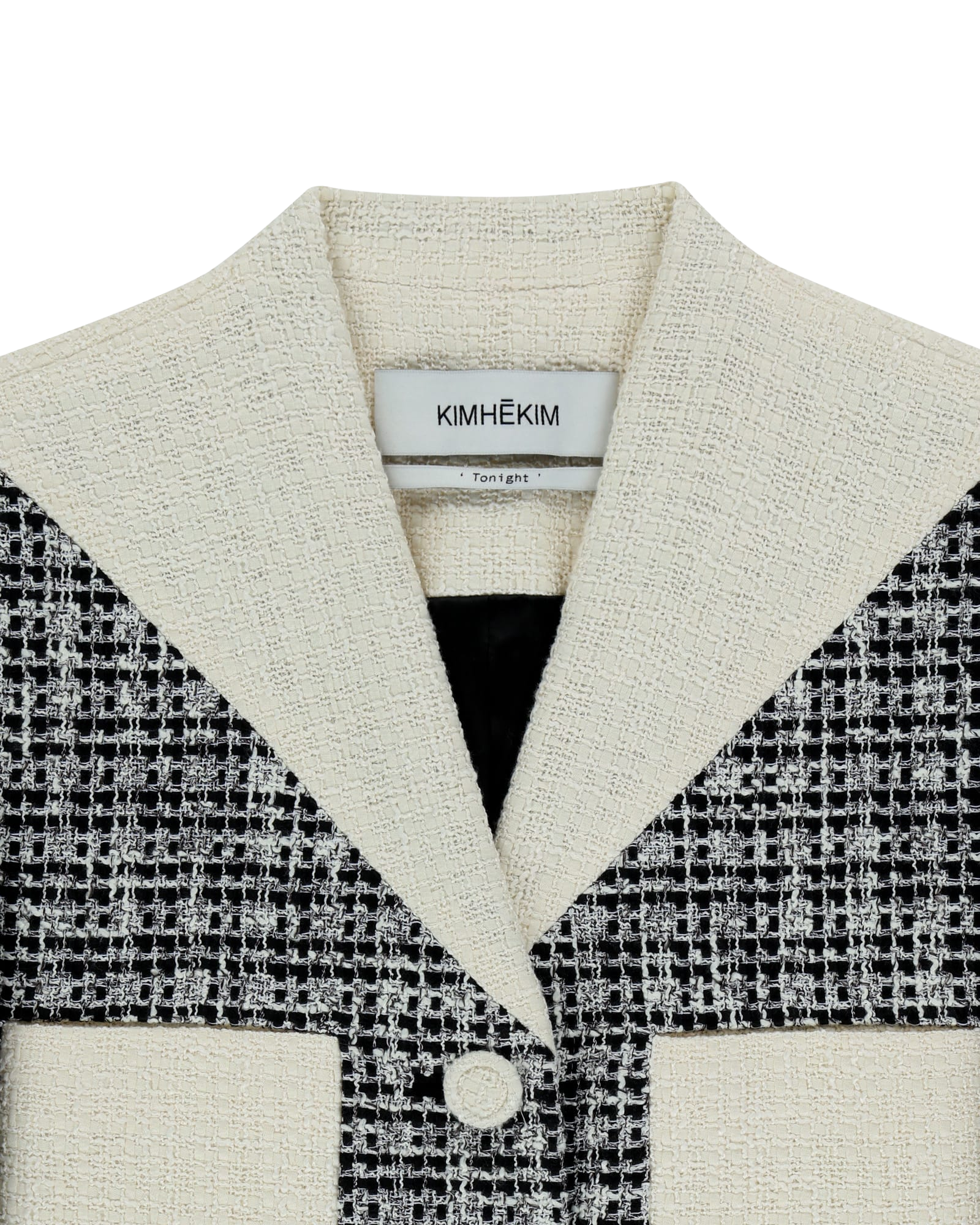 Kimhe Kim - Malevich Tweed Jacket Dress (Black/White) product image 14 | TRAB K-Fashion Australia
