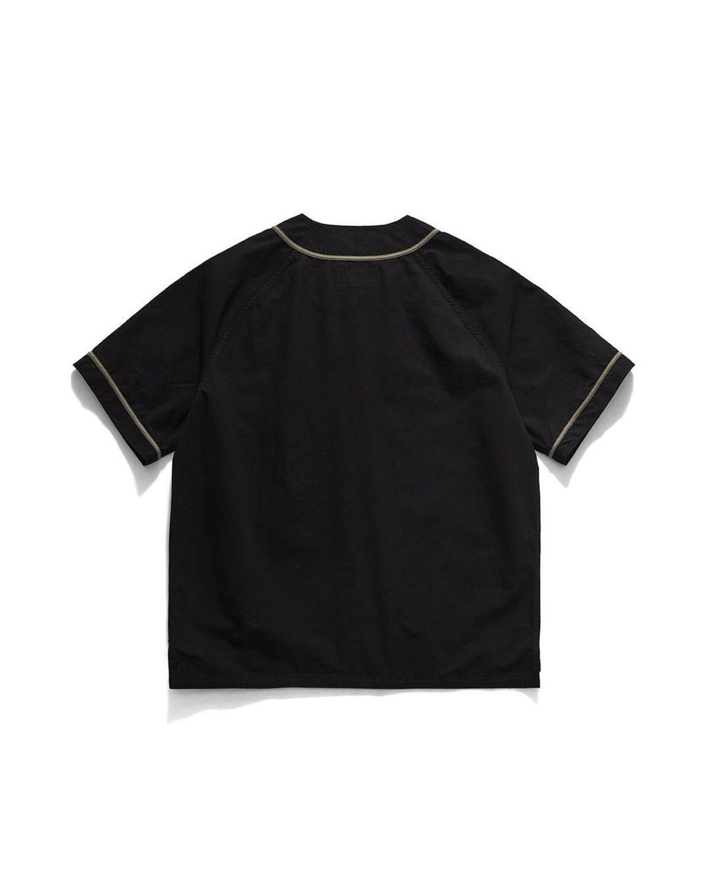 Eastlogue - Applique Baseball Half Shirts (Black) product image 2 | TRAB K-Fashion Australia