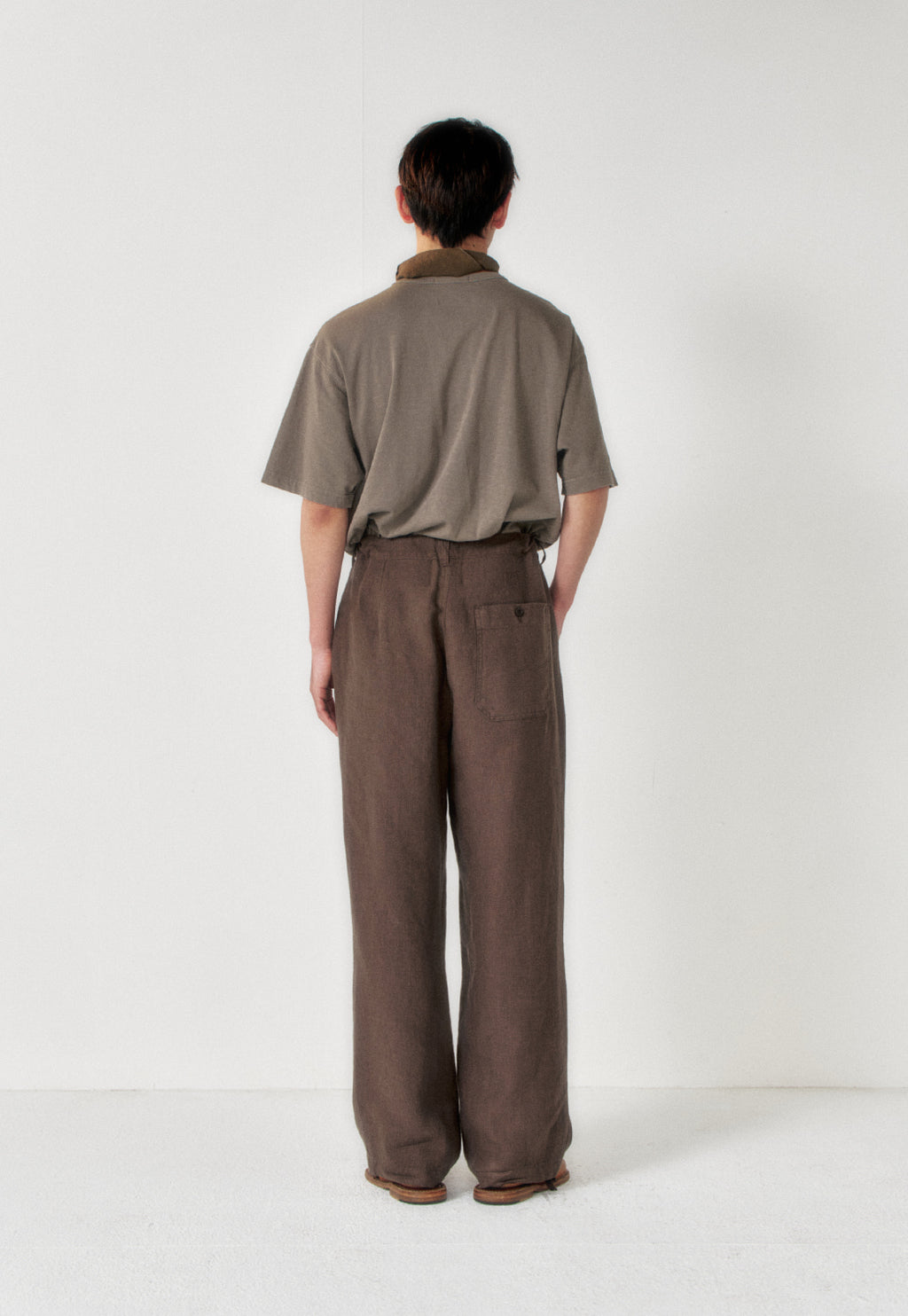 Art if acts - Henley S/S Tee (Mud Brown) product image 5 | TRAB K-Fashion Australia