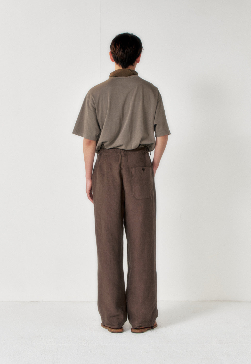 Art if acts - Henley S/S Tee (Mud Brown) product image 5 | TRAB K-Fashion Australia