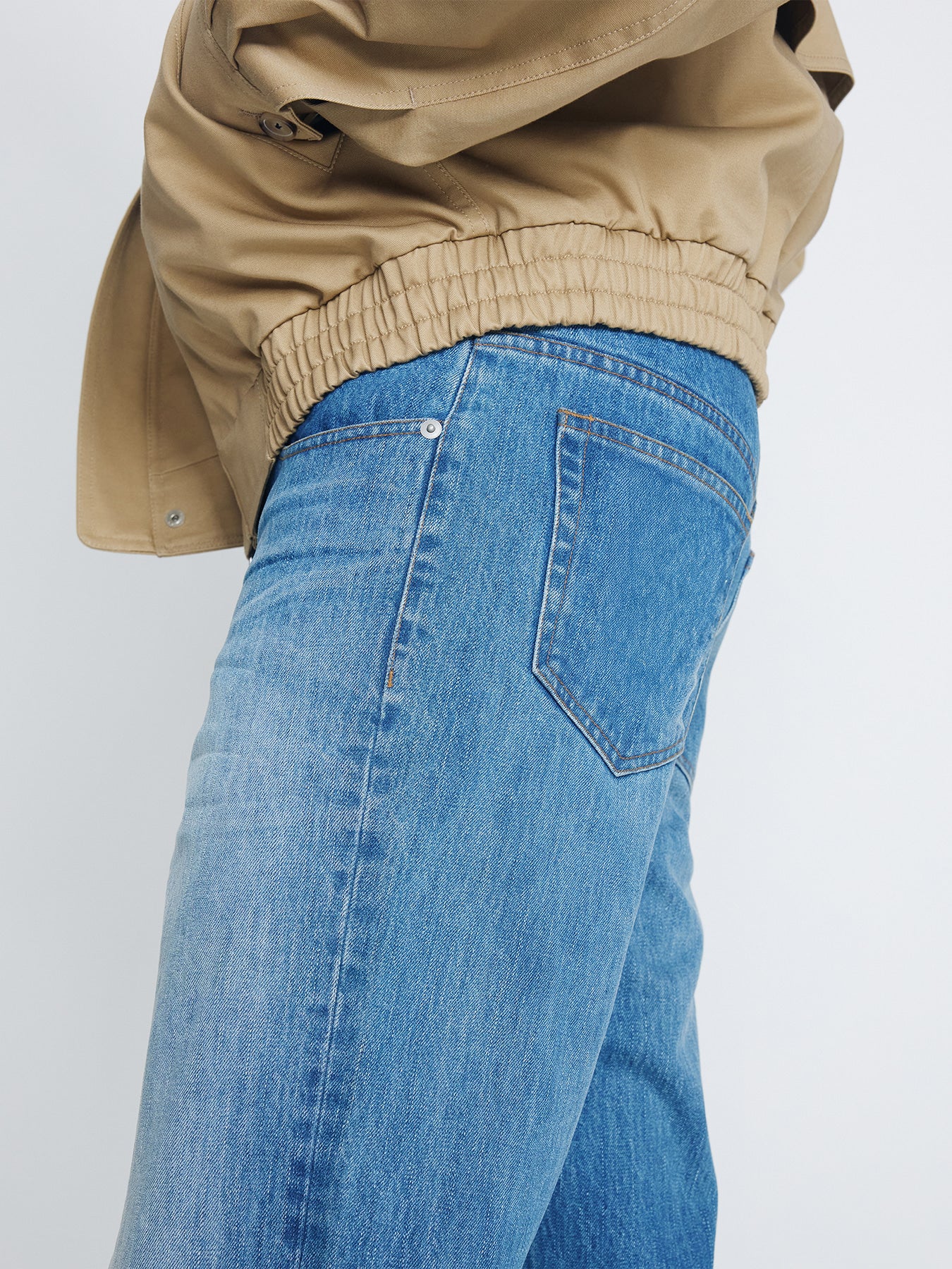 Tonywack - Slim-Straight Denim Jeans (Vintage Mid-Blue) product image 6 | TRAB K-Fashion Australia