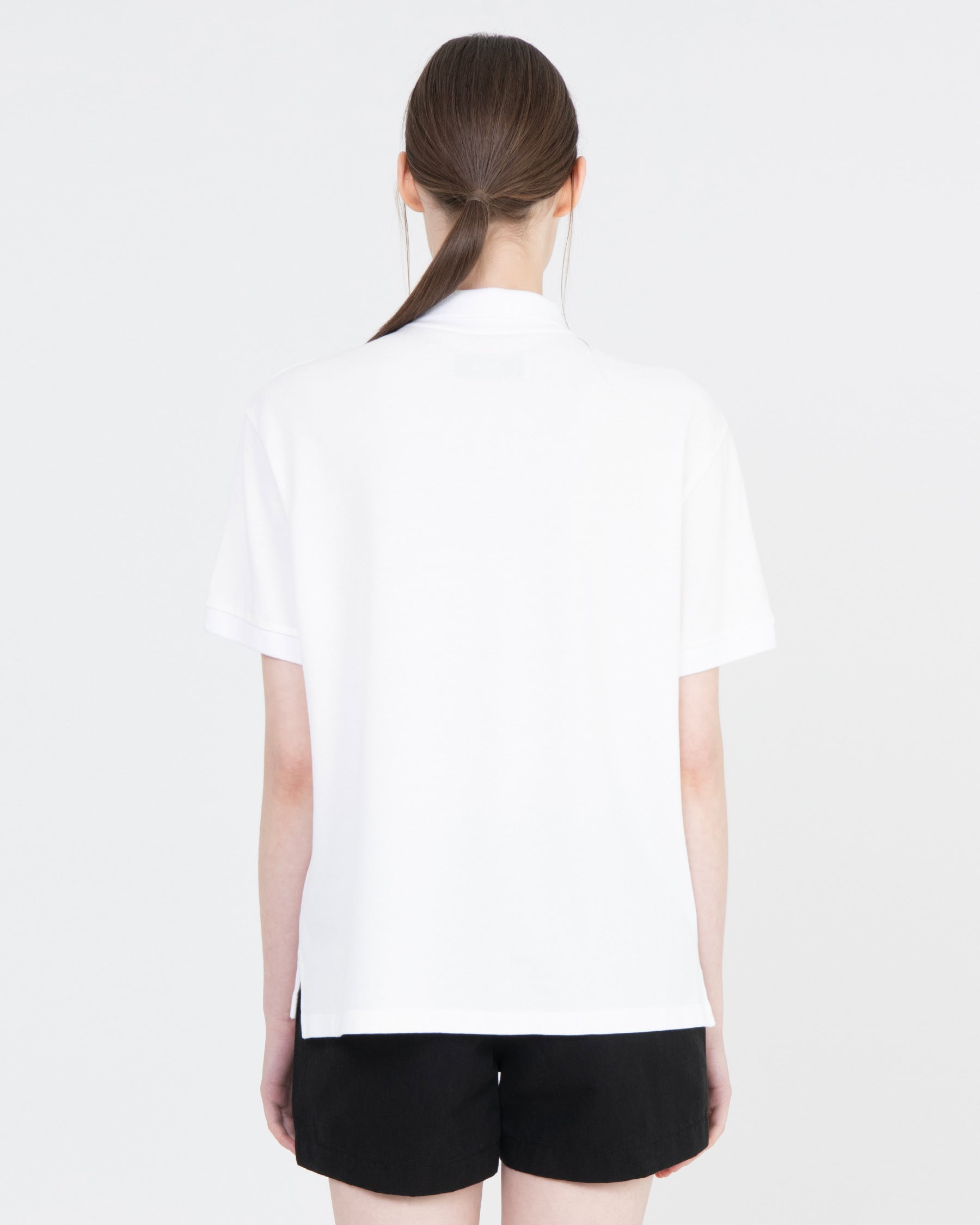 Brownyard - Vintage Cotton Pique Shirt (Off White) product image 2 | TRAB K-Fashion Australia