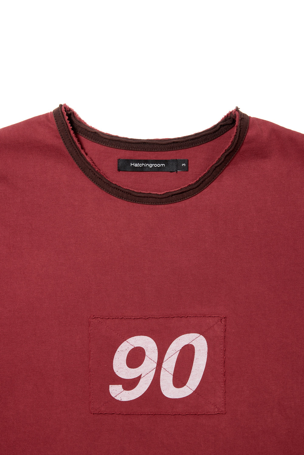 Hatchingroom - 90 Tee (Bleached Red) product image 4 | TRAB K-Fashion Australia