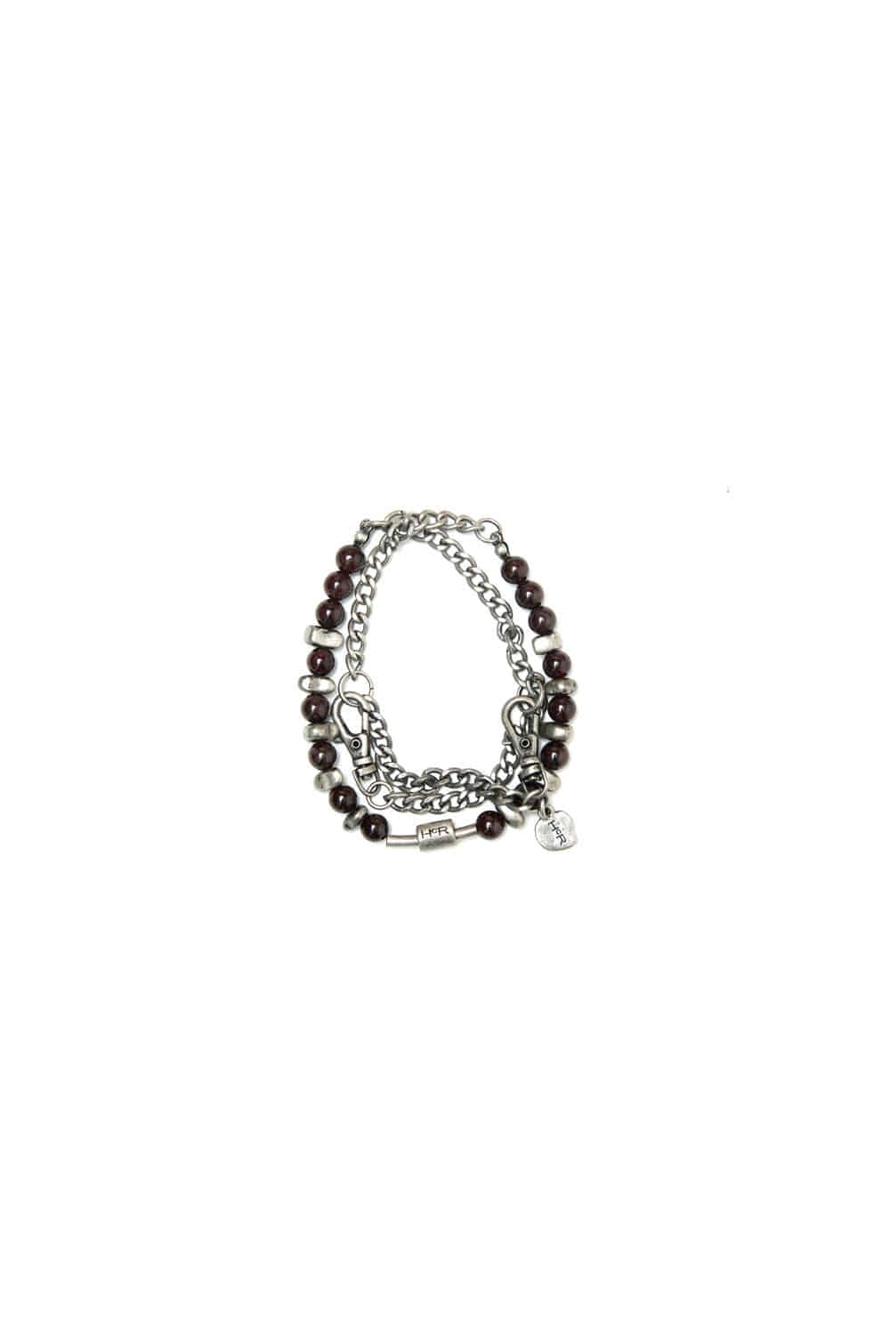 Hatchingroom - Gem Stone 2Way Necklace Garnet (OC) product image 5 | TRAB K-Fashion Australia