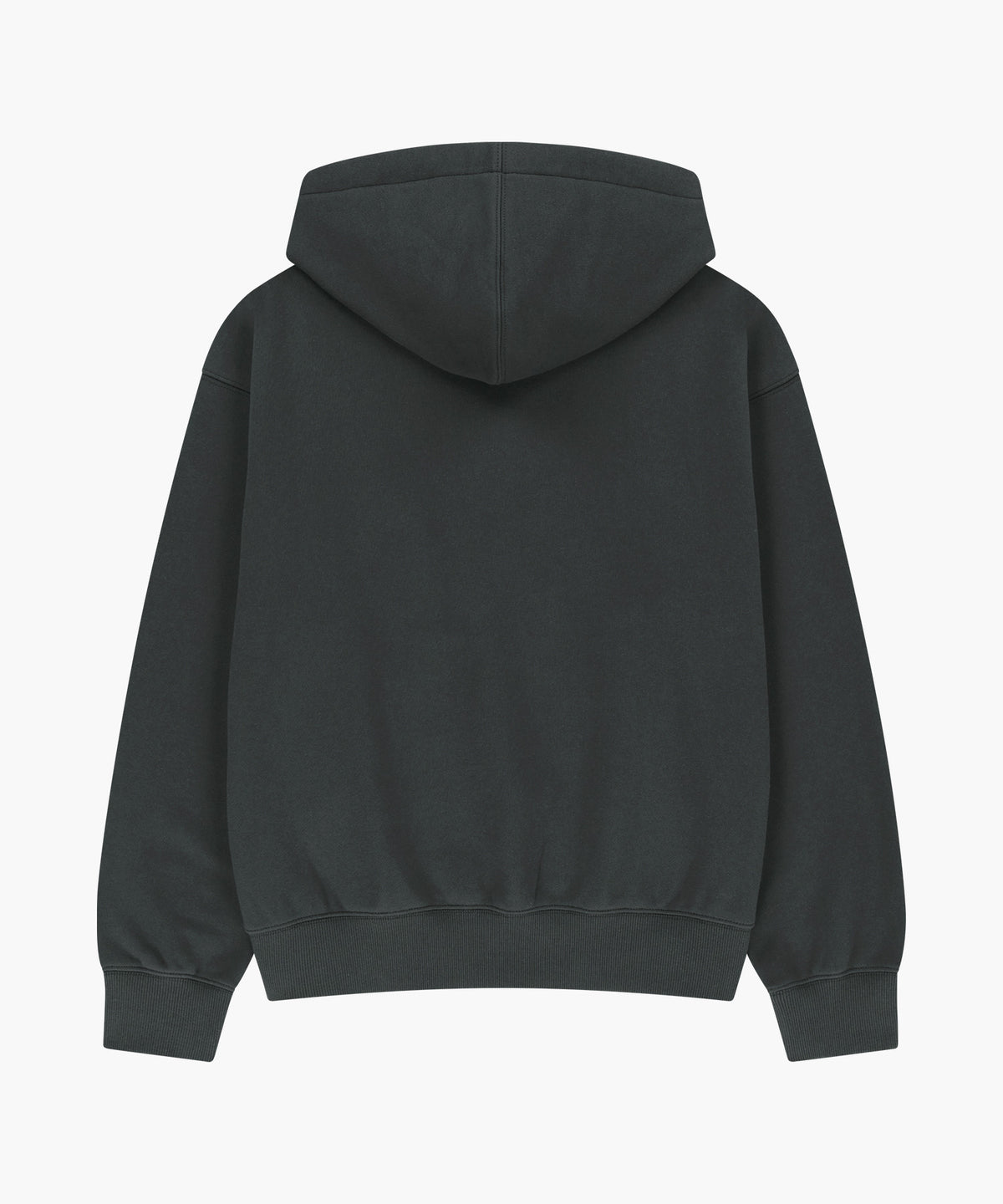 Marithe & Francois Girbaud - Small Classic Logo Oversized Hoodie (brushed) (Charcoal) product image 6 | TRAB K-Fashion Australia