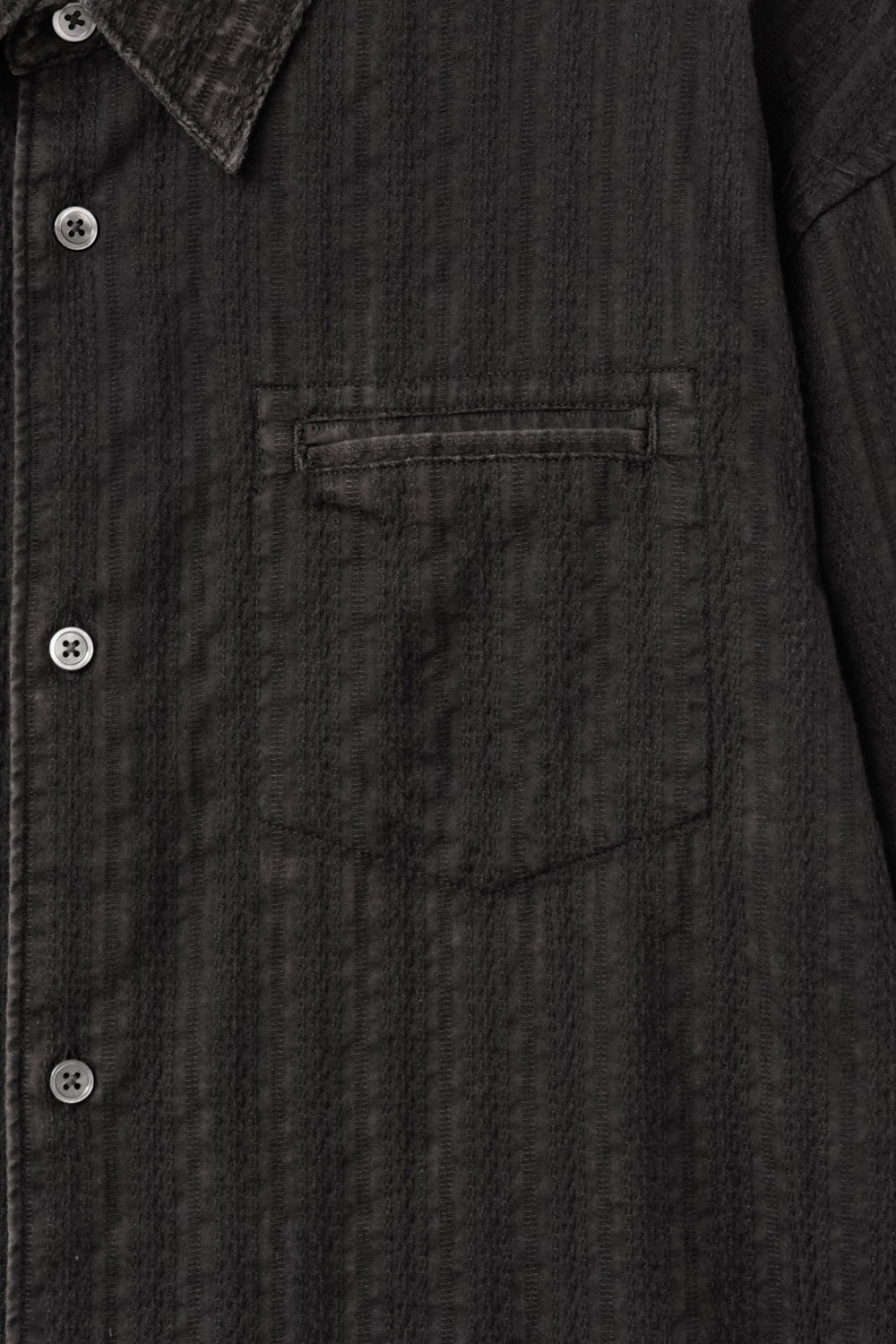 Hatchingroom - Crochet Shirt (Bleached Black) product image 4 | TRAB K-Fashion Australia