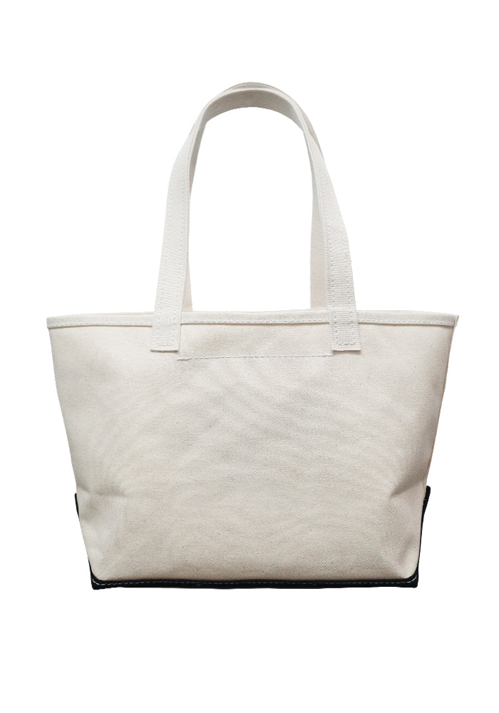 Collect Pieces - There Is Nothing New Souvenir Tote Bag (Natural/Navy) product image 2 | TRAB K-Fashion Australia