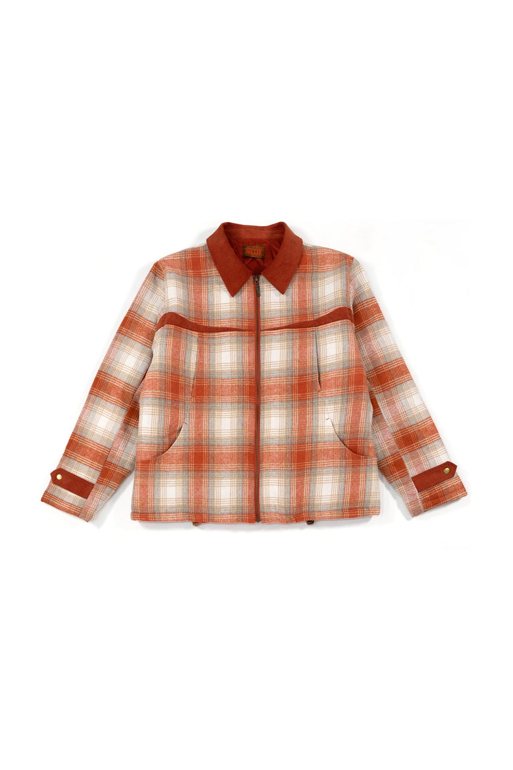 Ioedle - Check Quilt Padding (Orange) product image 2 | TRAB K-Fashion Australia