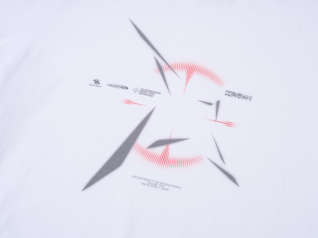 San San Gear - Rsa Blades T-Shirt White product image 7 | TRAB K-Fashion Australia