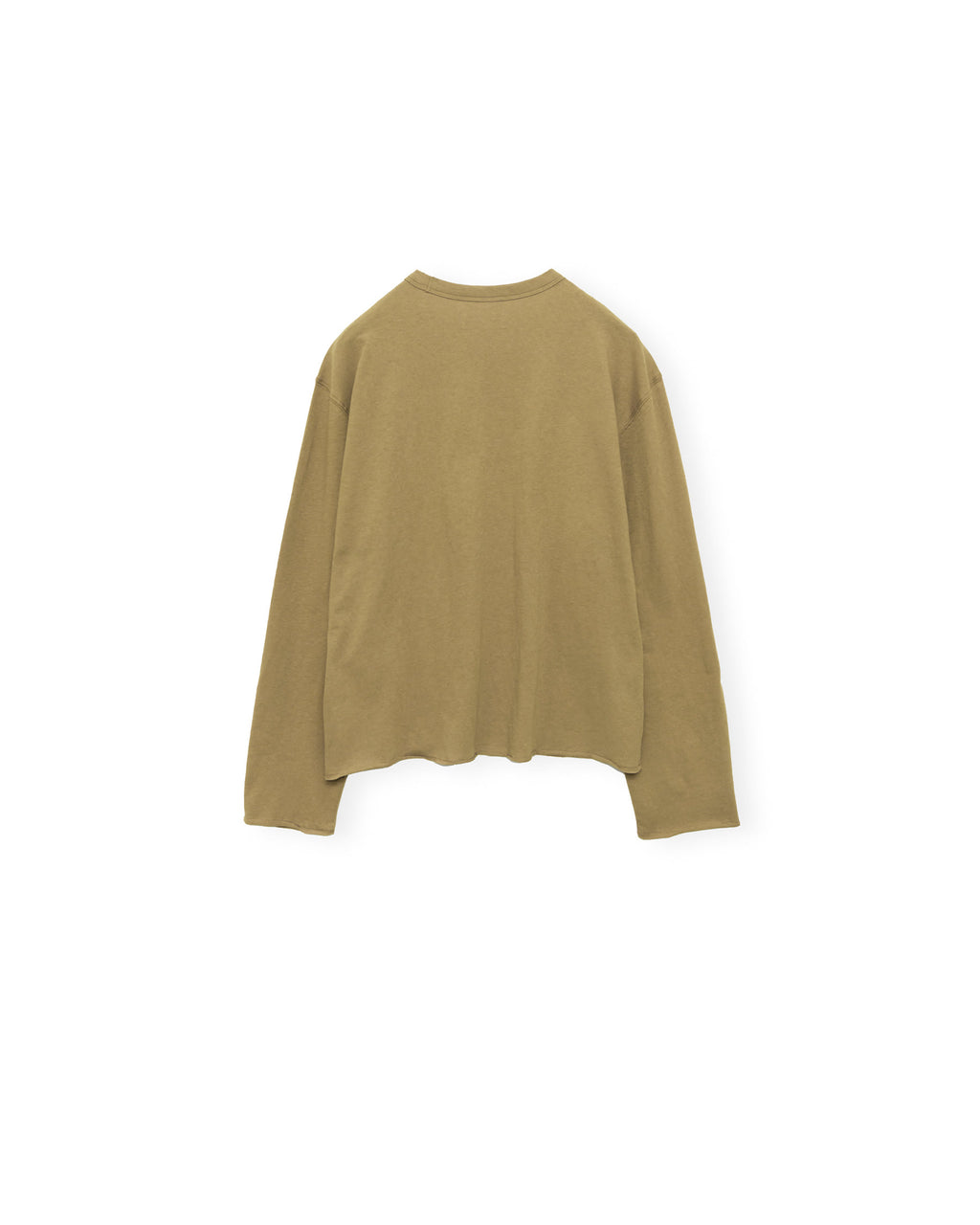 Brownyard - Cut Off Long Sleeve (Khaki) product image 5 | TRAB K-Fashion Australia