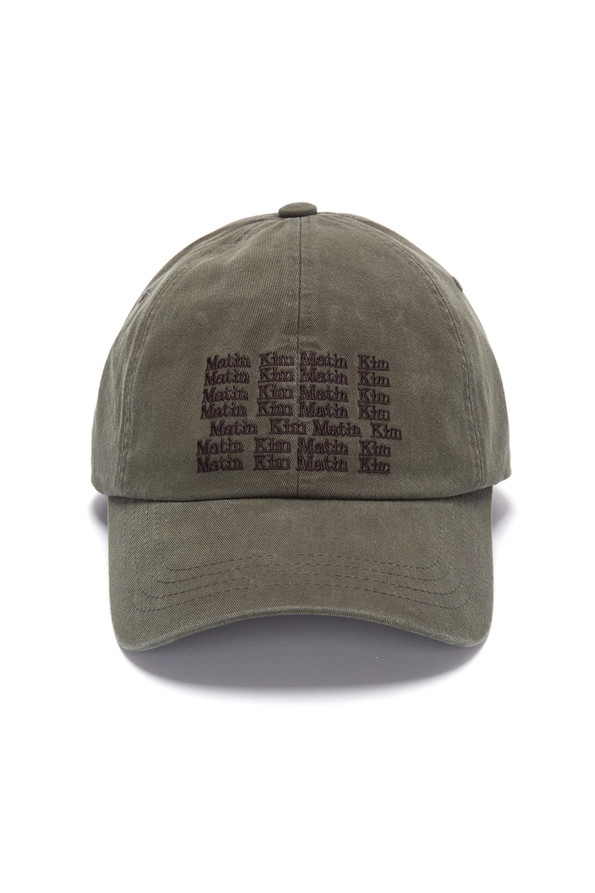 Matin Kim - Lettering Ball Cap (Brown) product image 5 | TRAB K-Fashion Australia
