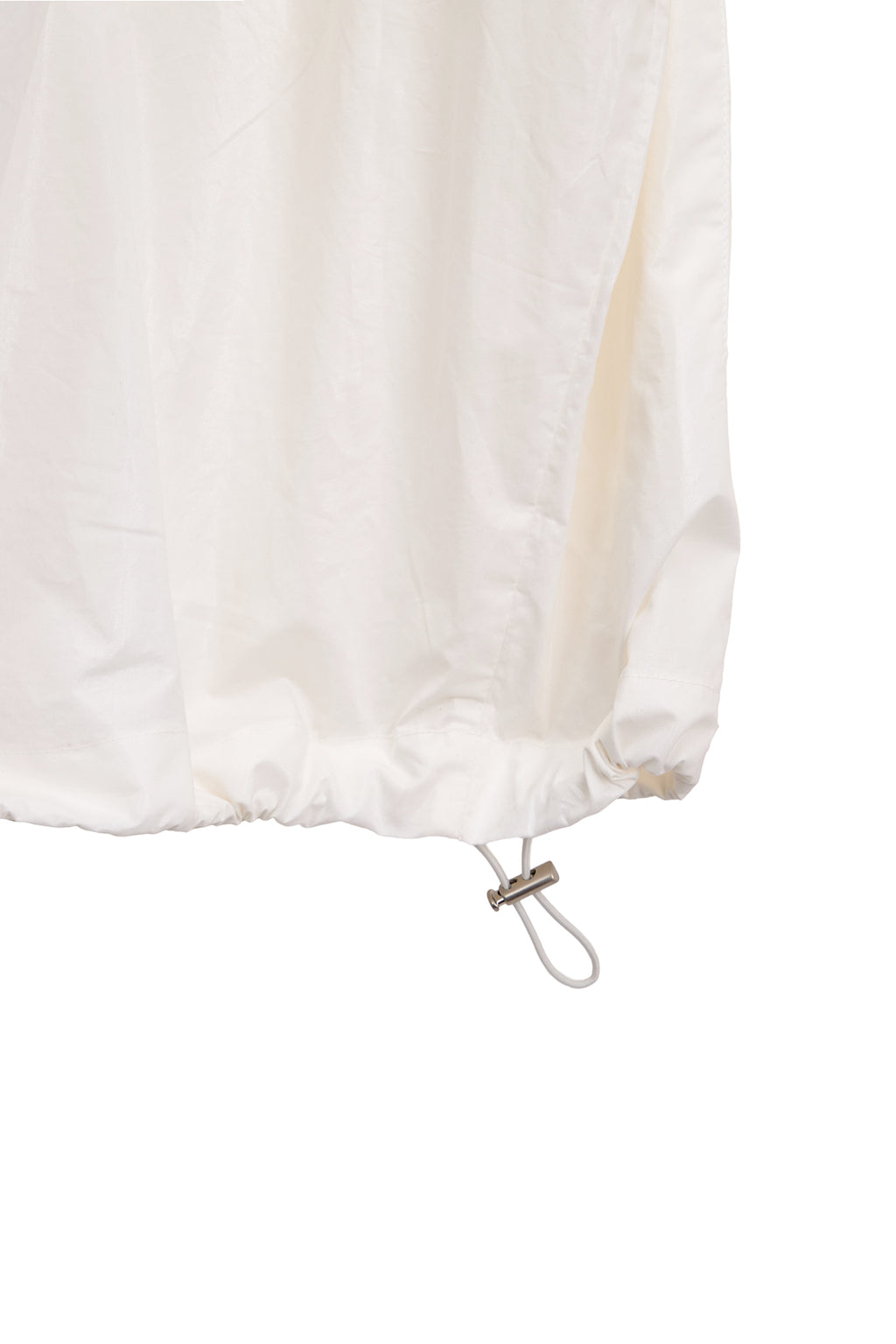 Matin Kim - Matin High Neck Hoody Coating Jumper (Ivory) product image 4 | TRAB K-Fashion Australia