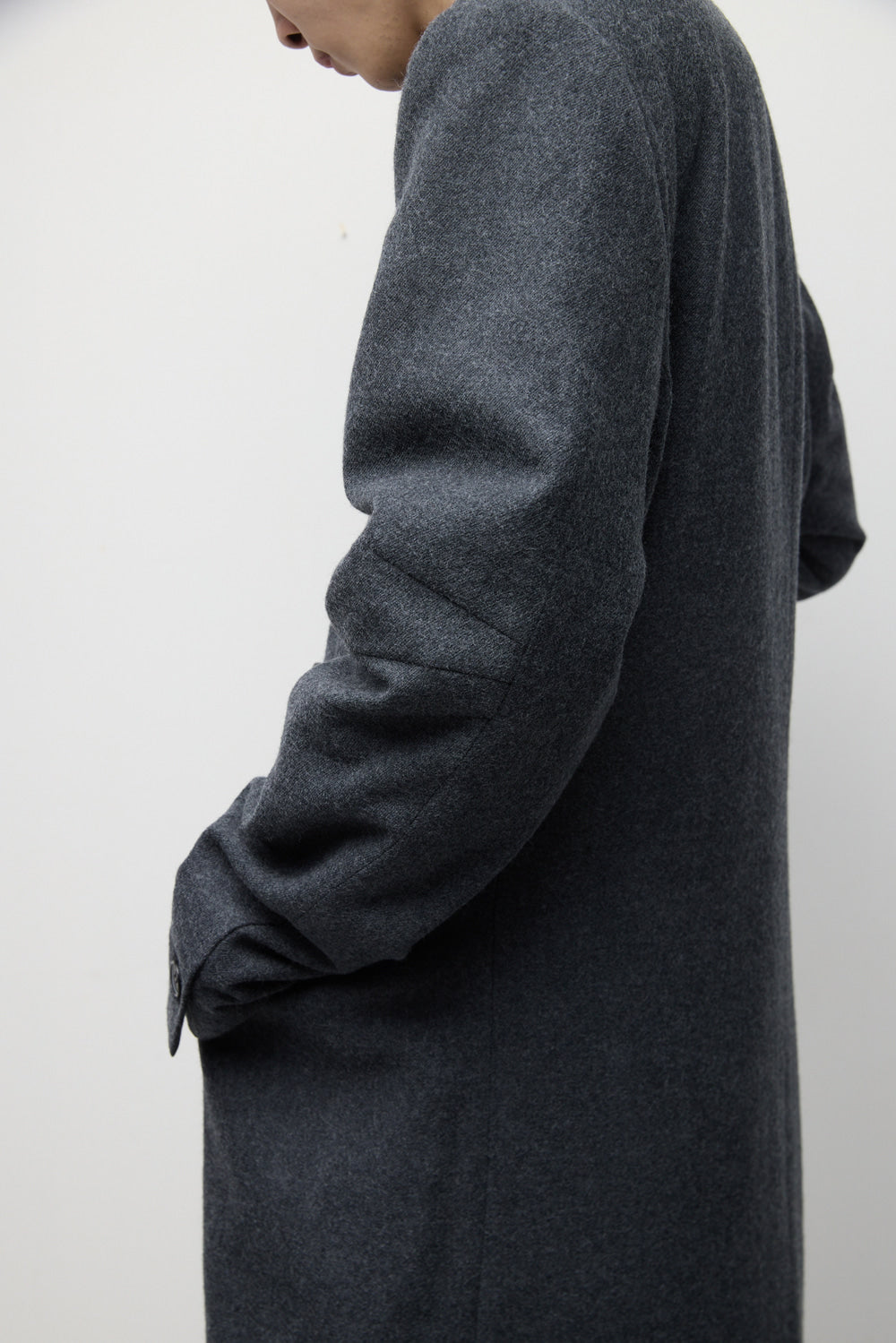 Hatchingroom - Darted Double Breasted Coat (Charcoal) product image 19 | TRAB K-Fashion Australia
