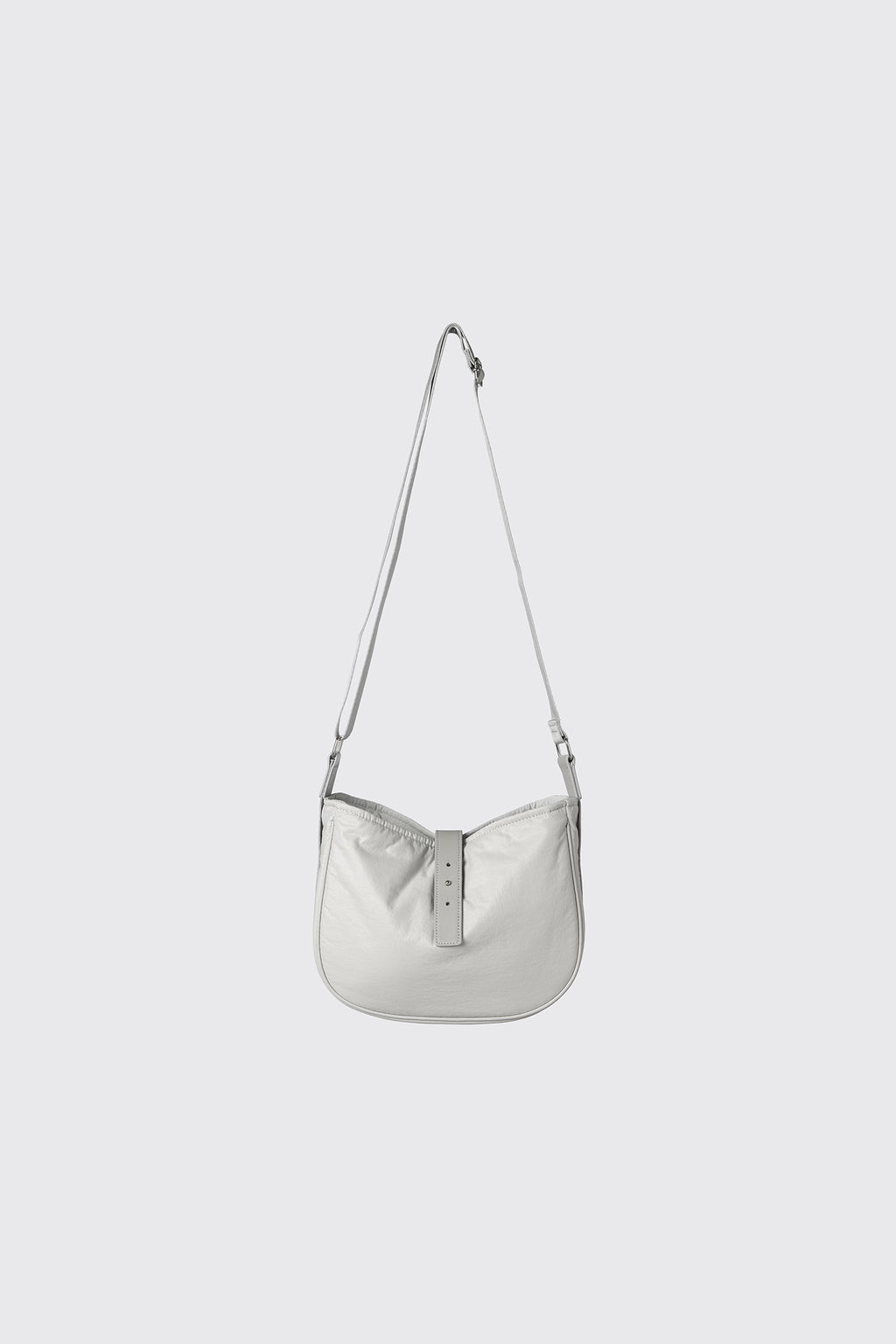 Hatchingroom - Wavy Bag Mini Padded Nylon Light (Grey) product image 2 | TRAB K-Fashion Australia