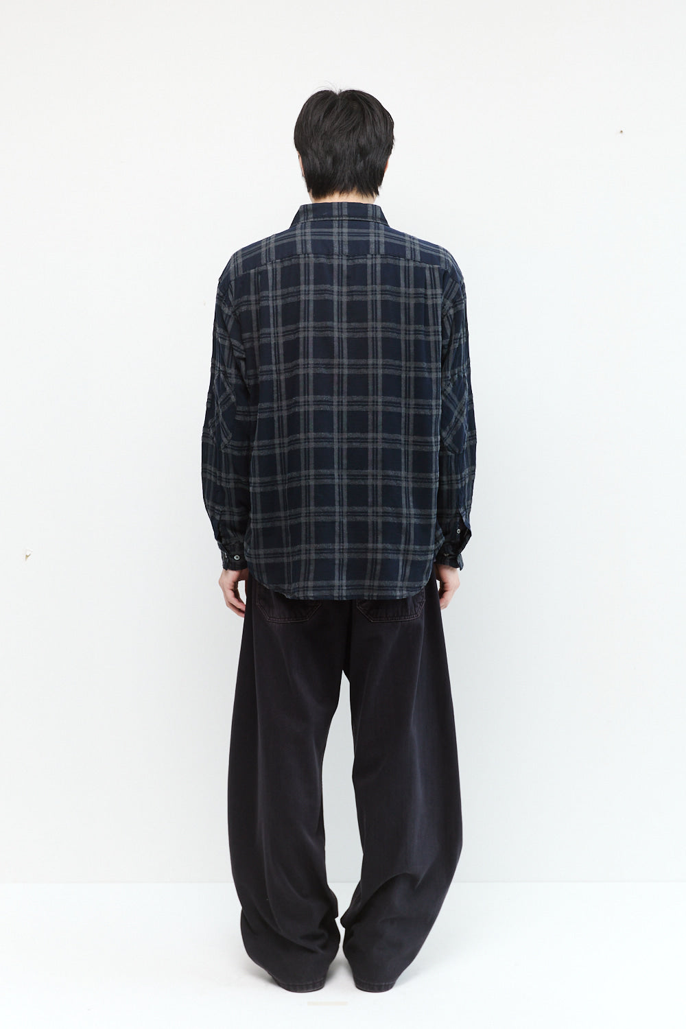 Hatchingroom - Curve Jeans Washed Dark (Navy) product image 5 | TRAB K-Fashion Australia