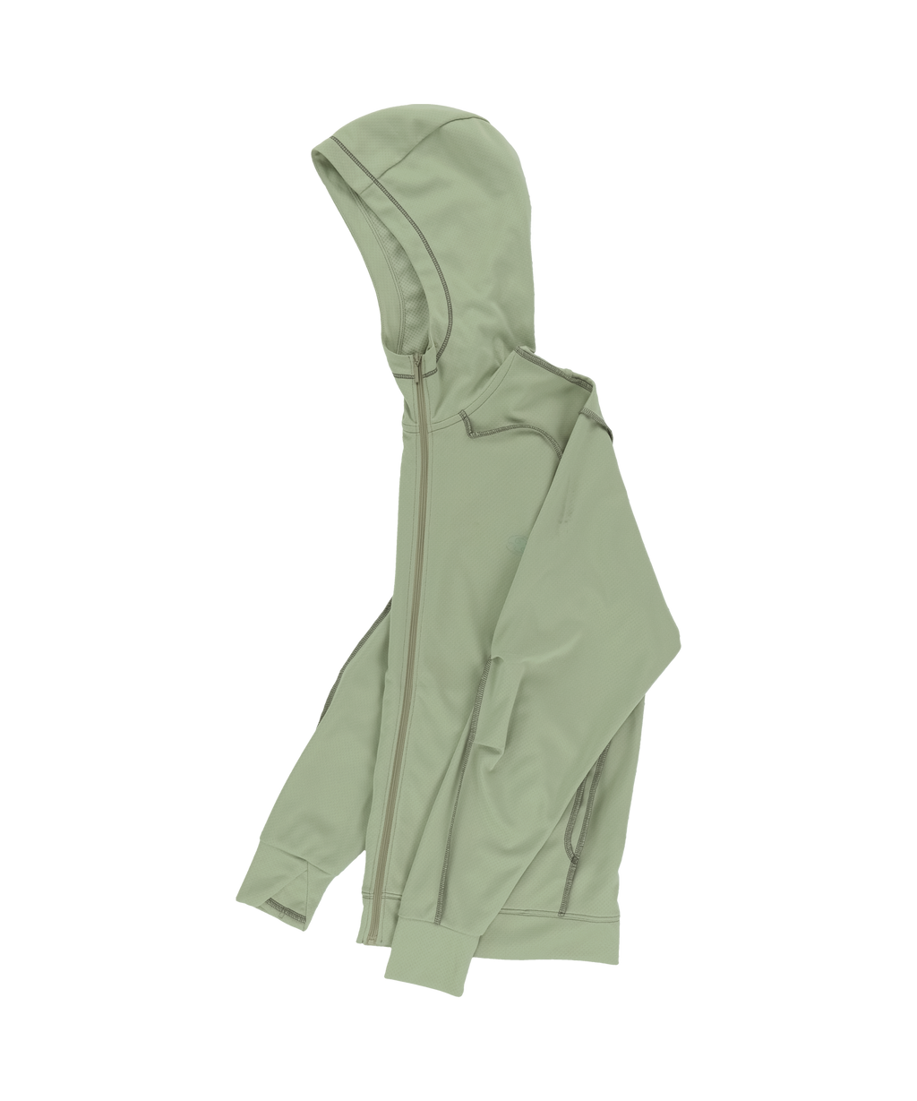 San San Gear - Overlock Mesh Zip-Up (Light Green) product image 6 | TRAB K-Fashion Australia