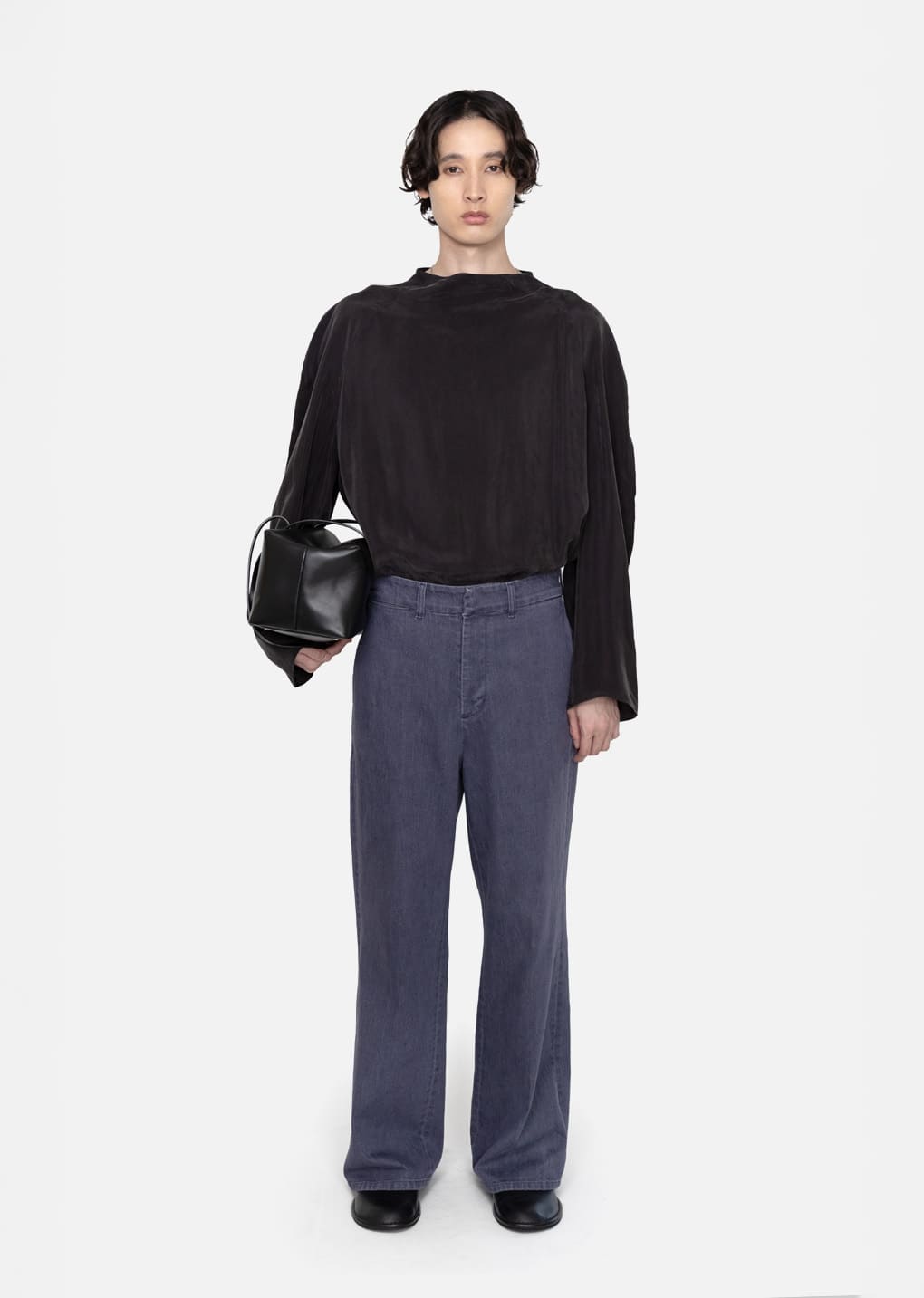 Amomento - Men's Flared Denim (Blue) product image 2 | TRAB K-Fashion Australia