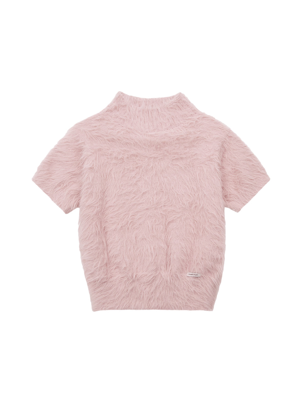 Margarin Fingers - Hairy High Neck Knit (Pink) product image 2 | TRAB K-Fashion Australia