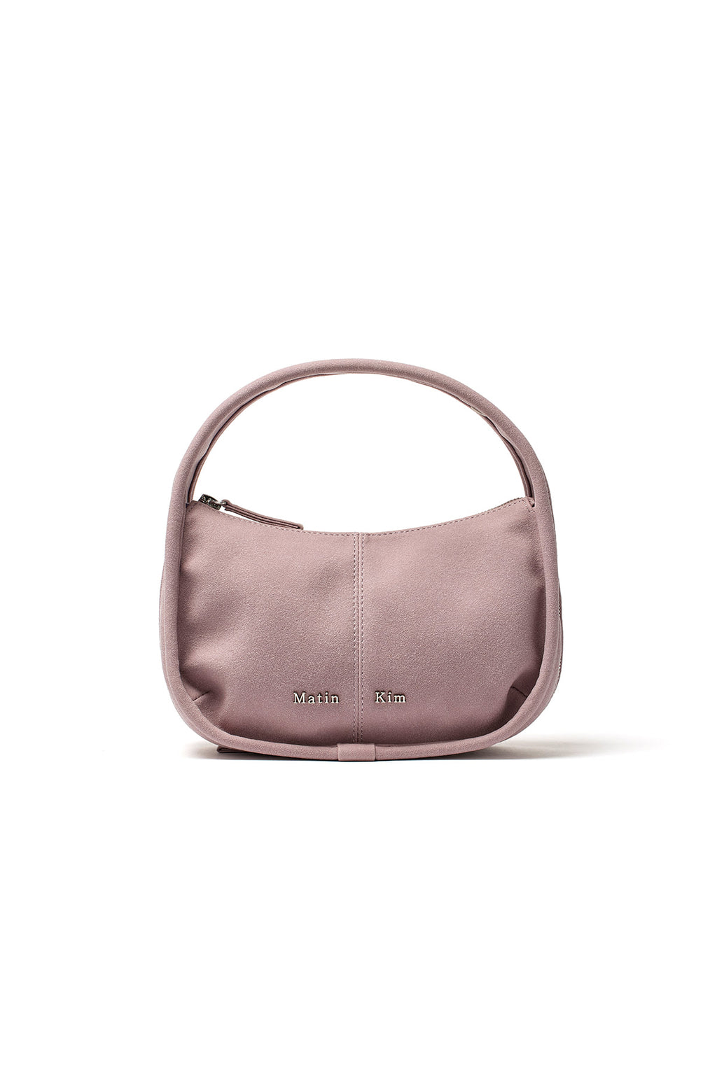 Matin Kim - Zip Around Suede Mini Bag (Lilac) product image 1 | TRAB K-Fashion Australia