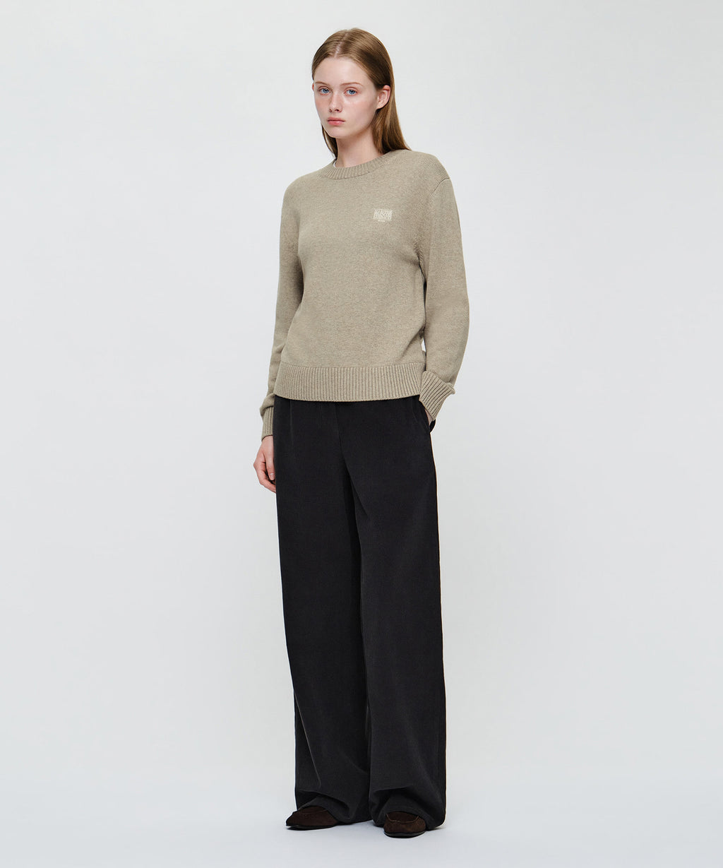 Marithe & Francois Girbaud - Corduroy Easy Pants (Charcoal) product image 3 | TRAB K-Fashion Australia