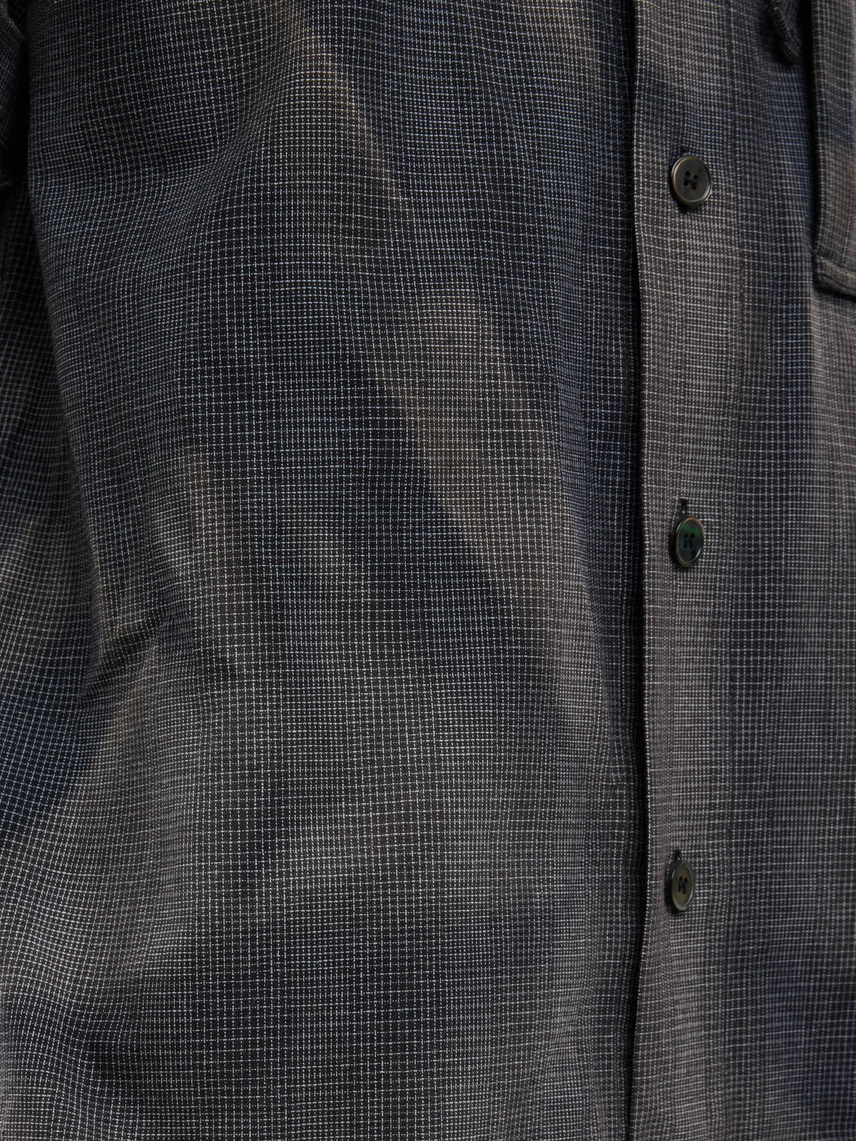 Jiyong Kim - Sun-Bleached Work Shirt (Black) product image 7 | TRAB K-Fashion Australia