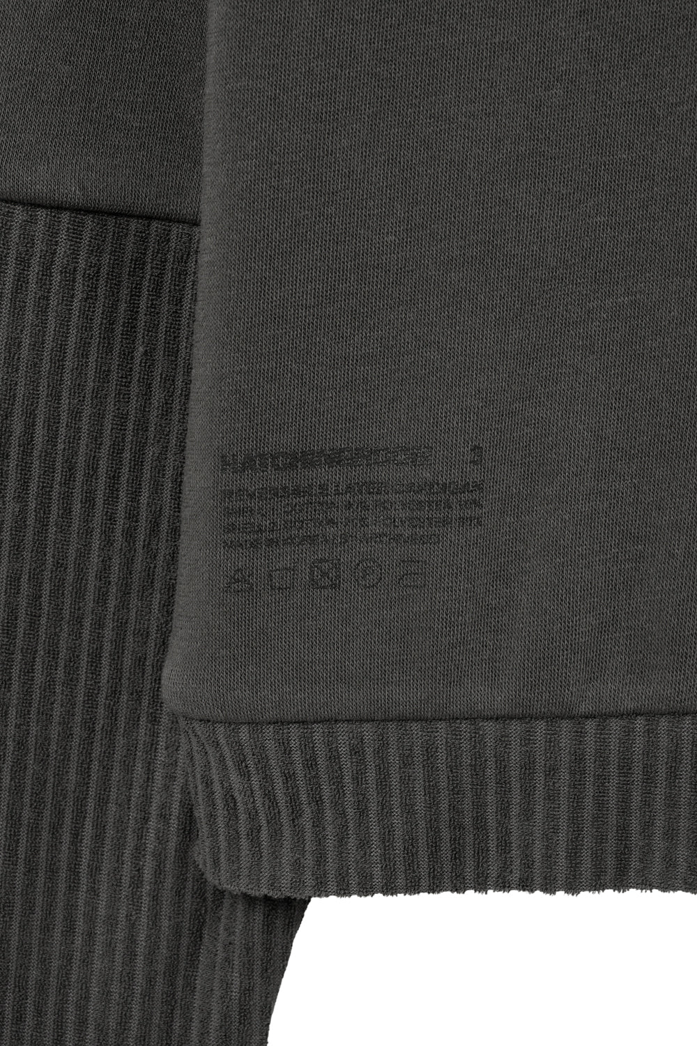 Hatchingroom - Reversible Layer Cardigan (Charcoal) product image 10 | TRAB K-Fashion Australia