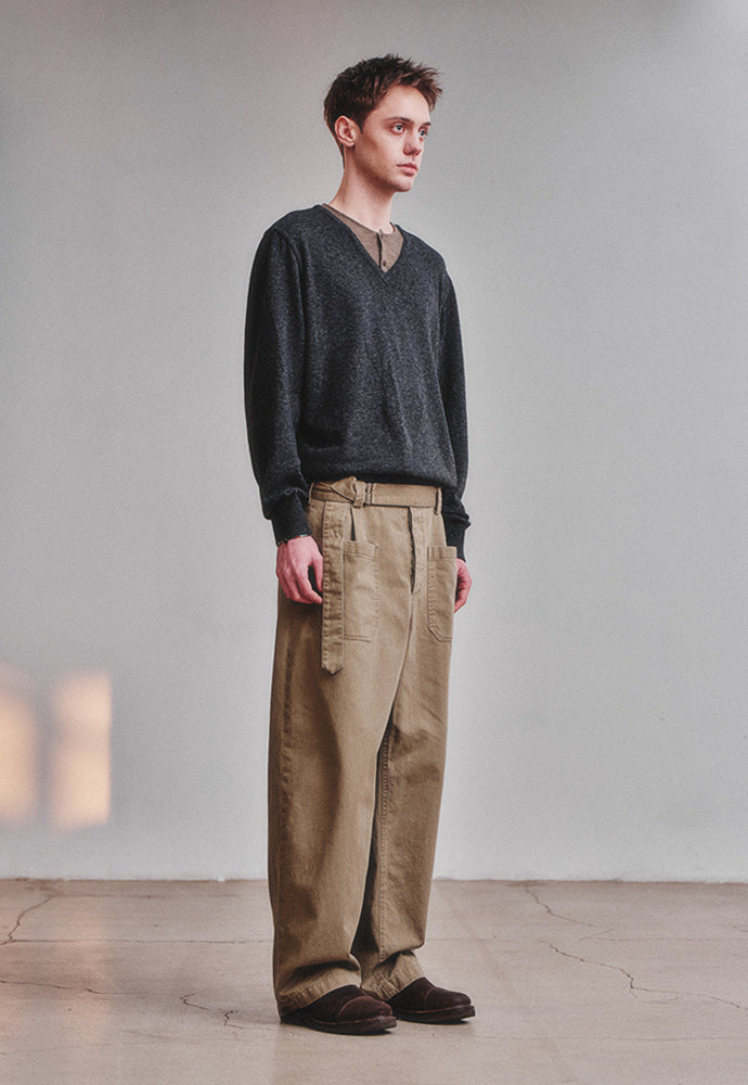 Art if acts - Union Henley (Charcoal/Mud) product image 4 | TRAB K-Fashion Australia