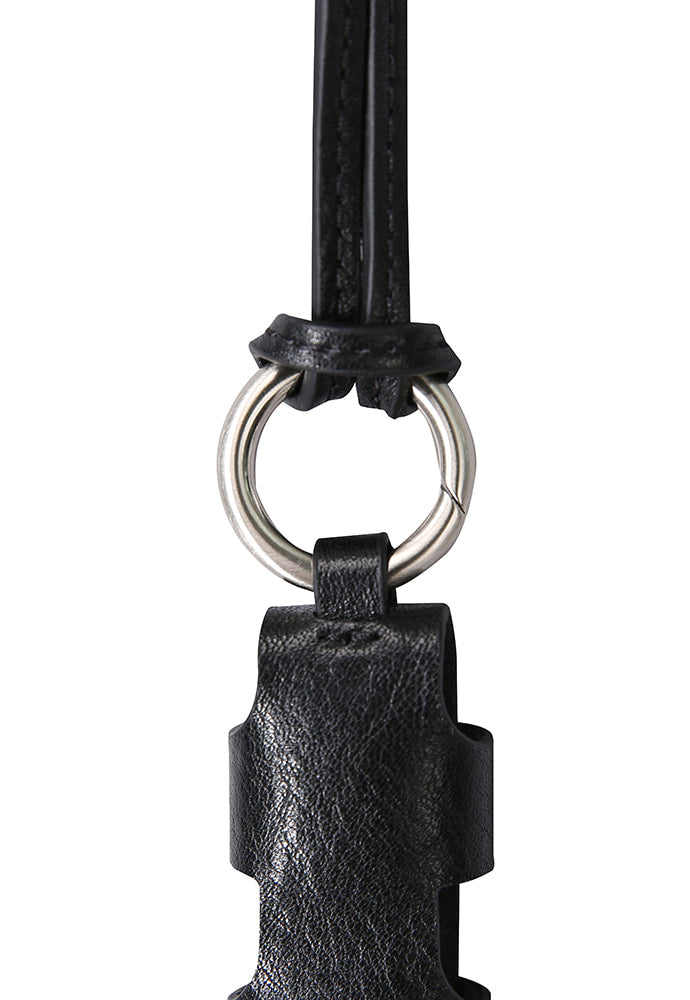 Art if acts - Leather Lip Balm Chain (Black) product image 6 | TRAB K-Fashion Australia