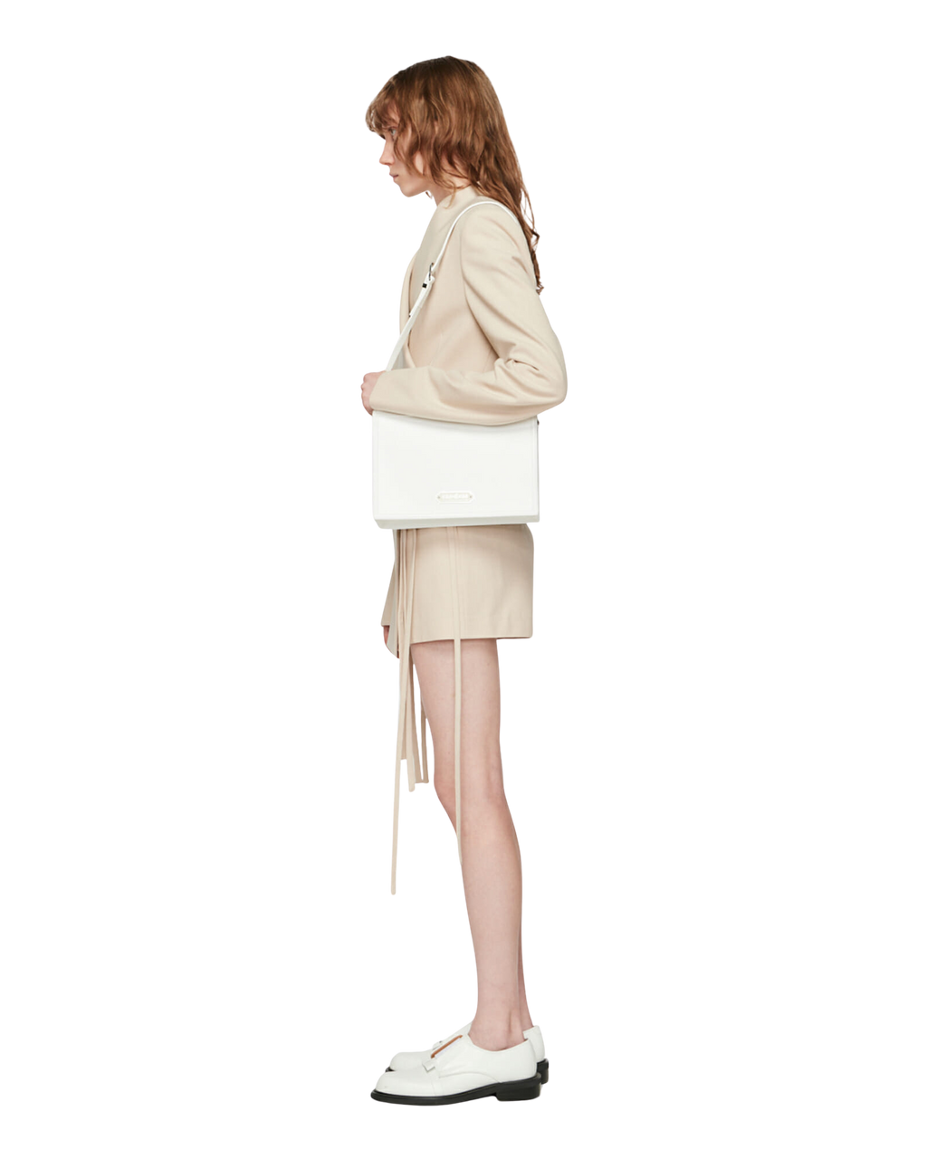Kimhe Kim - Wrapped Tied Pants Skirt (Beige) product image 3 | TRAB K-Fashion Australia