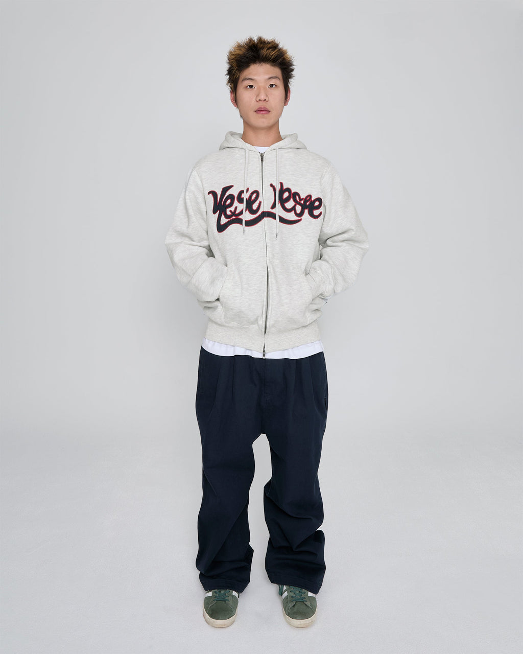 yeseyesee - Elastic Easy Cotton Pants (Navy) product image 7 | TRAB K-Fashion Australia