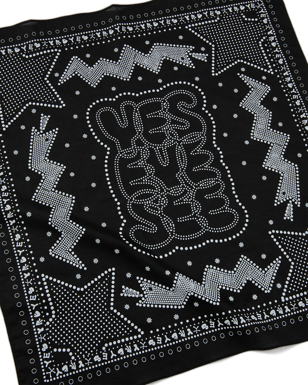 yeseyesee - C-Logo Bandana (Black) product image 2 | TRAB K-Fashion Australia