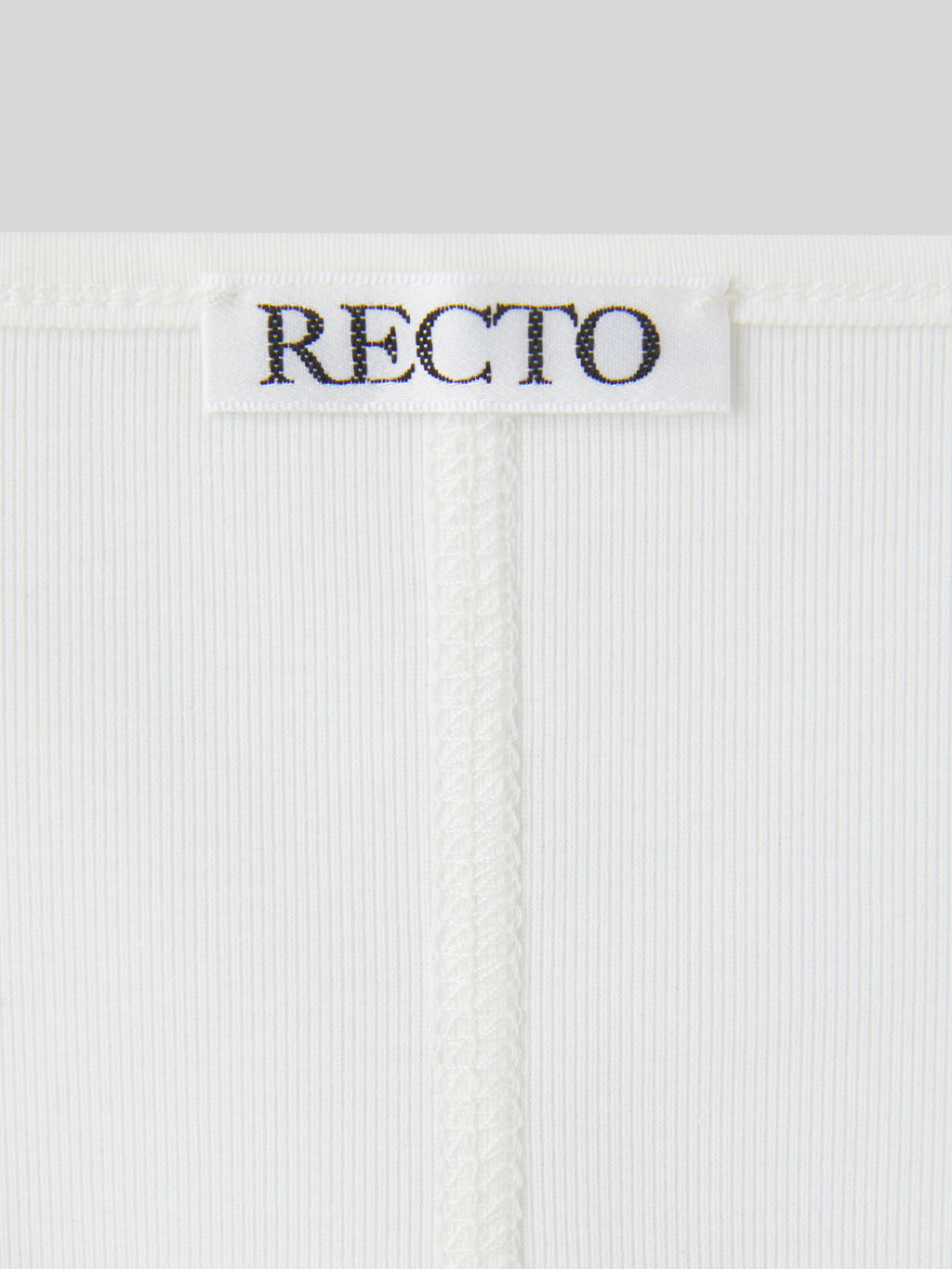 Recto - Slim Fit Long Top (Off White) product image 6 | TRAB K-Fashion Australia