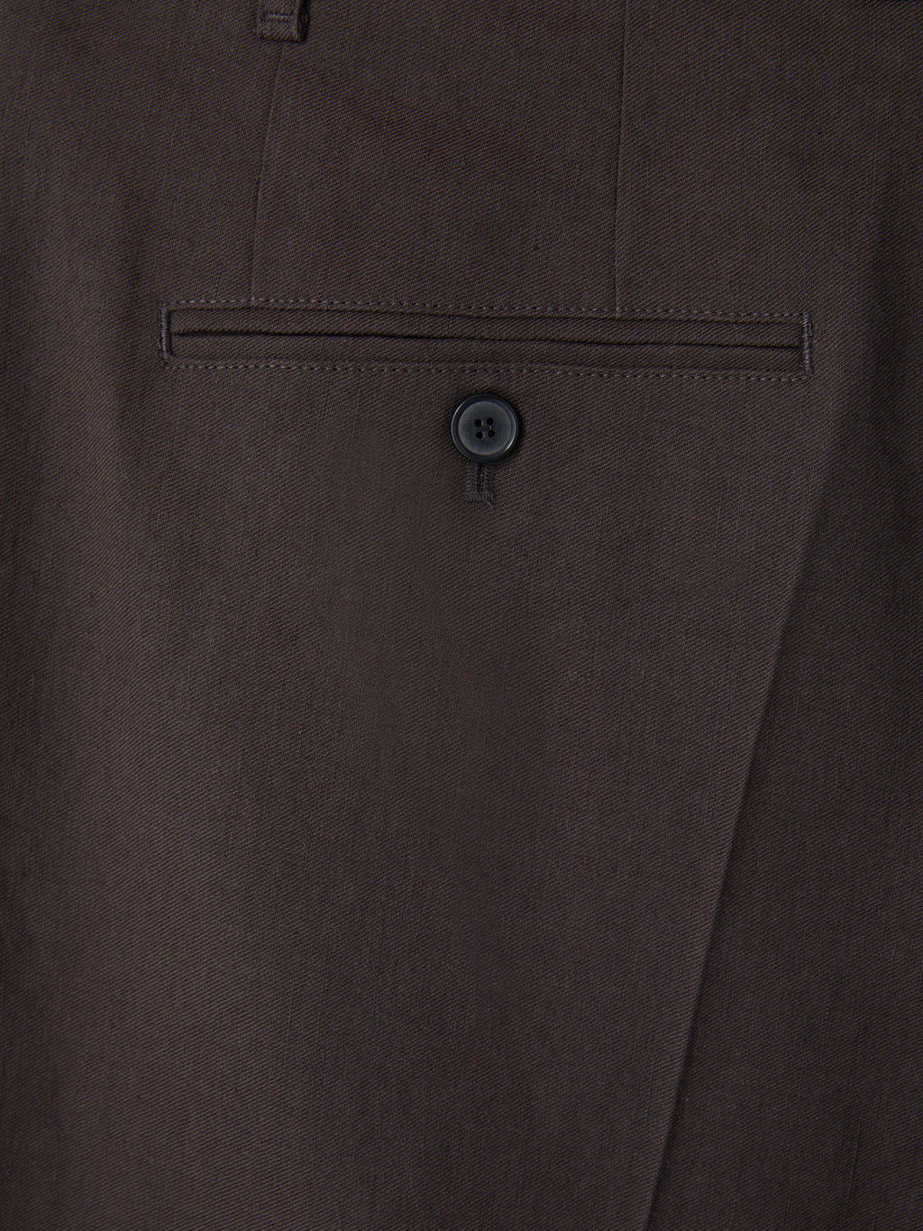 Recto - Linen Blend Pleated Pants (Dark Chocolate) product image 6 | TRAB K-Fashion Australia